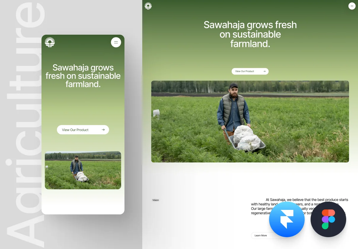 Sawahaja - Agriculture Website Template
