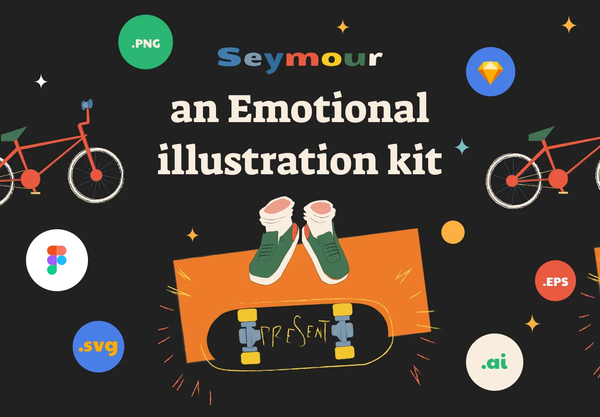 Saymour – an Emotional illustration kit