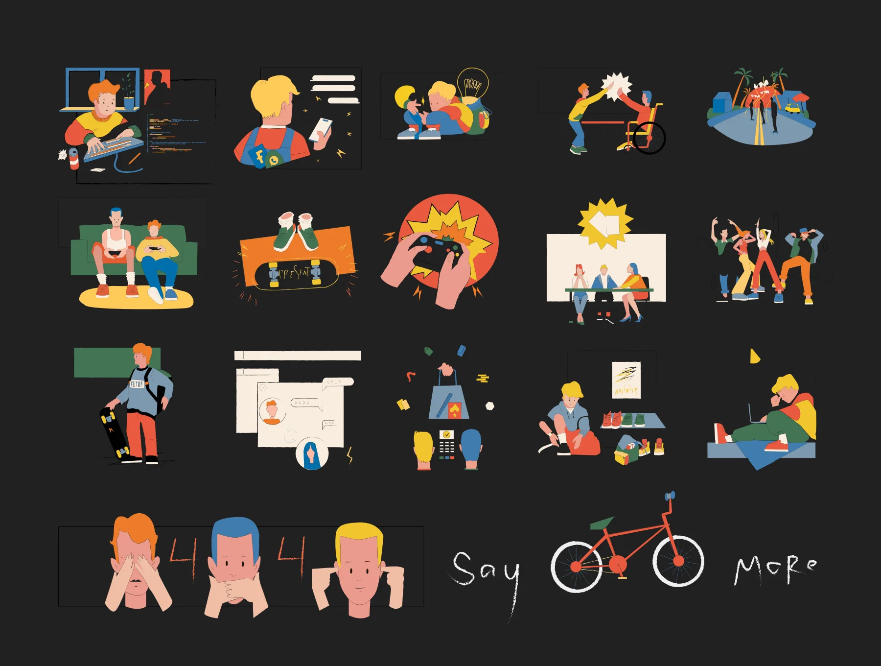 Saymour – an Emotional illustration kit 2