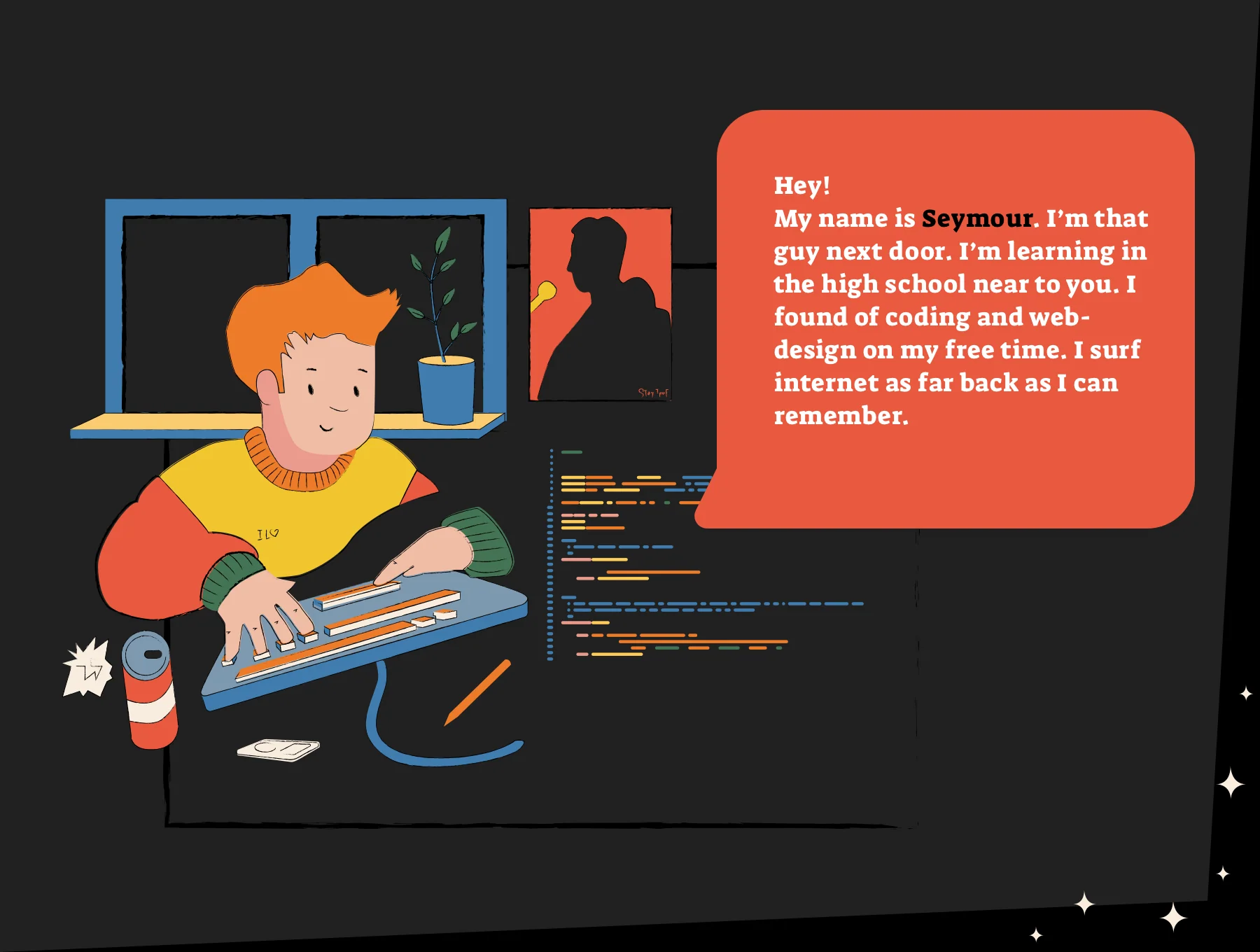 Saymour – an Emotional illustration kit 3