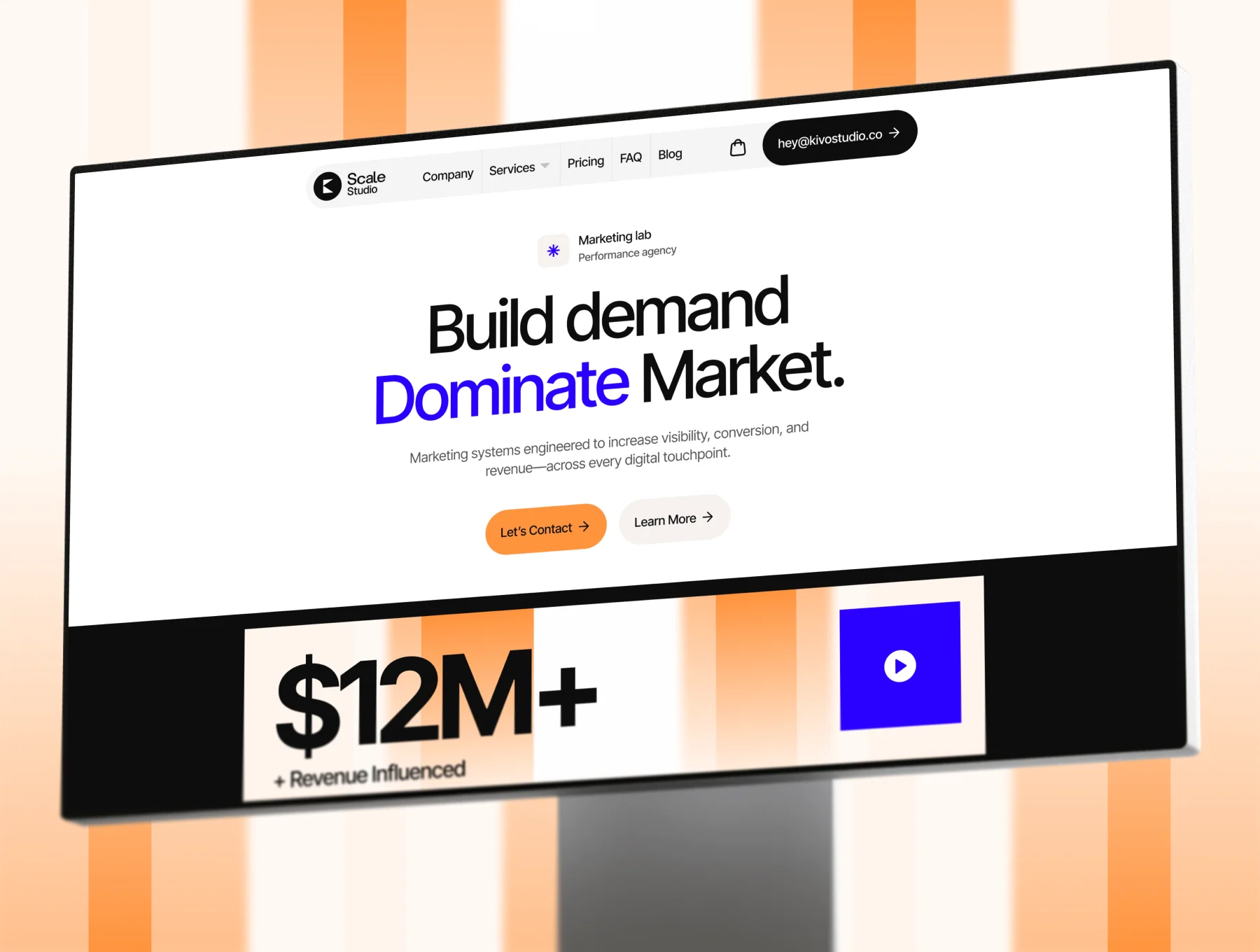 Scale Studio — Agency Website Template 2