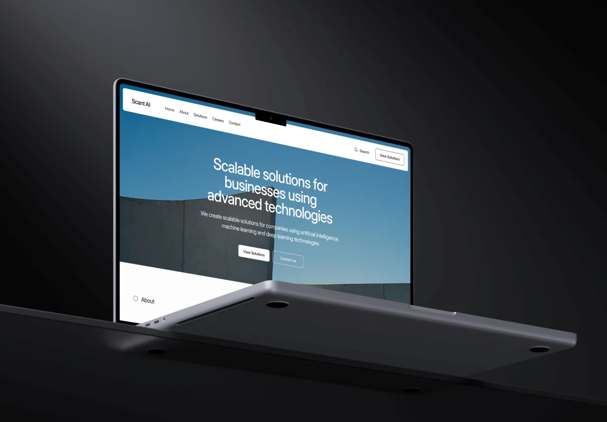 Scant AI - SaaS Framer Template