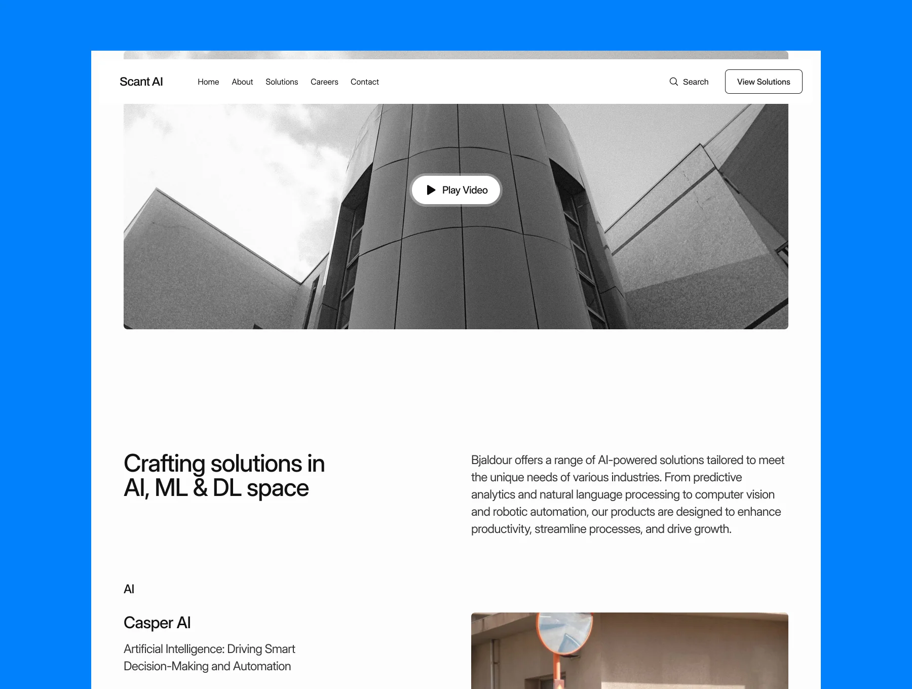 Scant AI - SaaS Framer Template 3