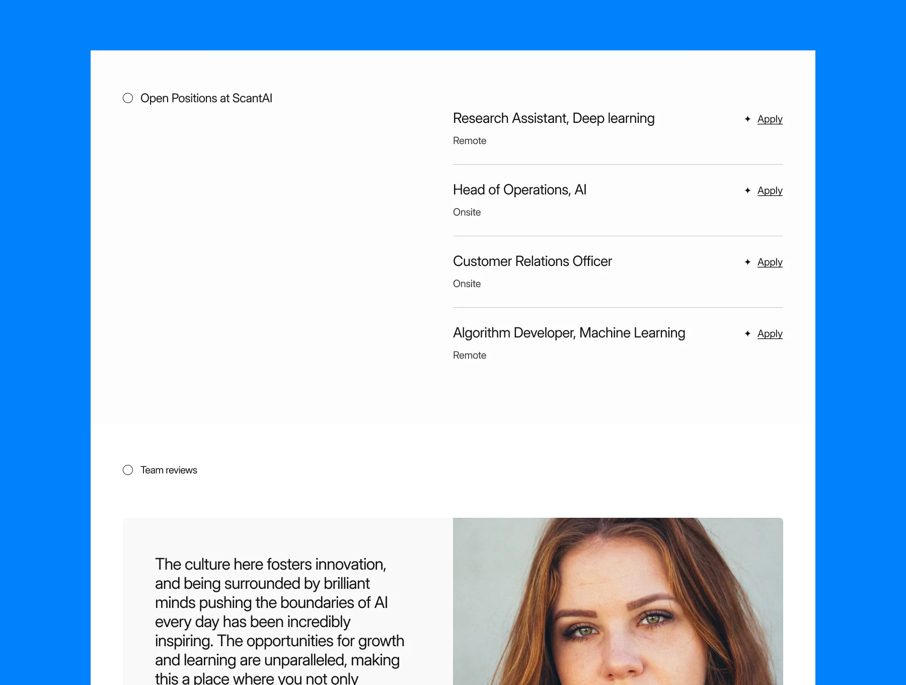Scant AI - SaaS Framer Template 5
