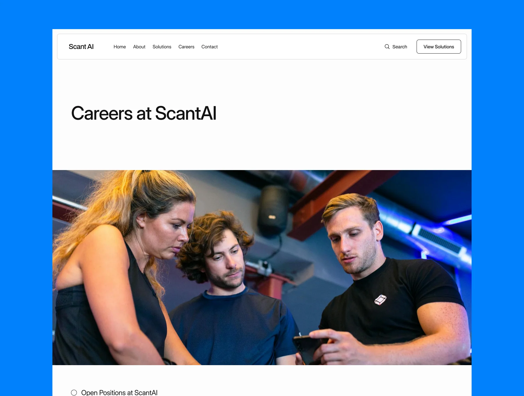 Scant AI - SaaS Framer Template 6