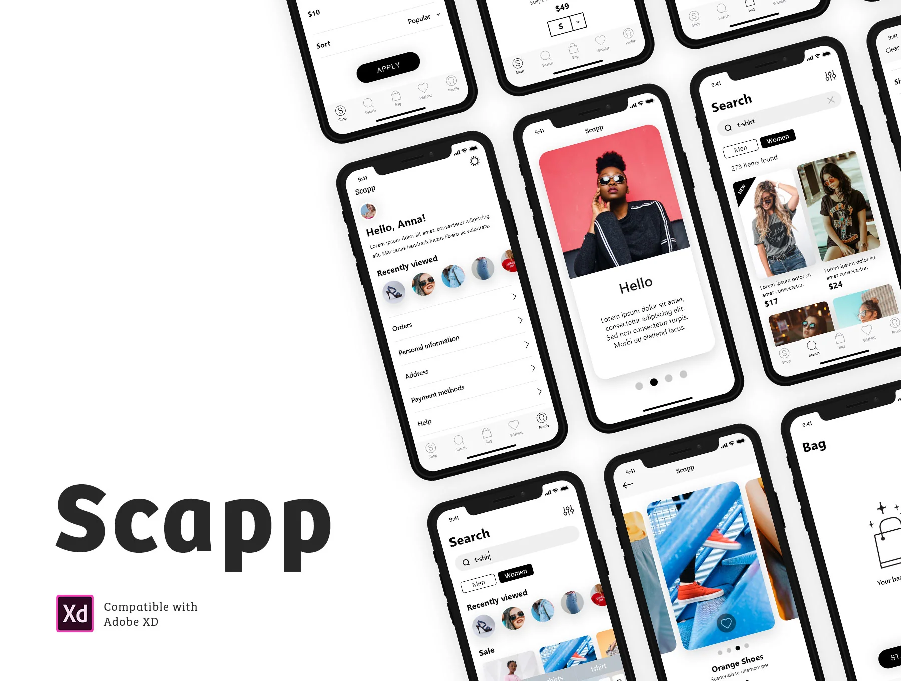 Scapp — eCommerce Premium UI Kit
