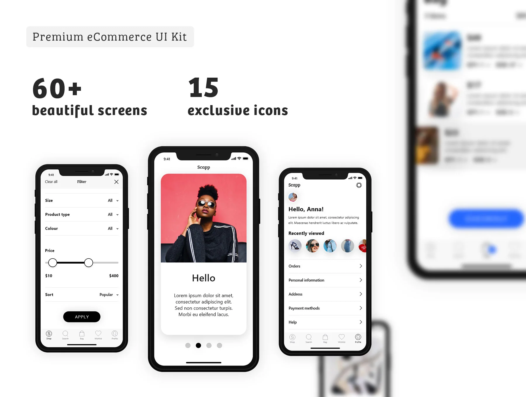 Scapp — eCommerce Premium UI Kit 2