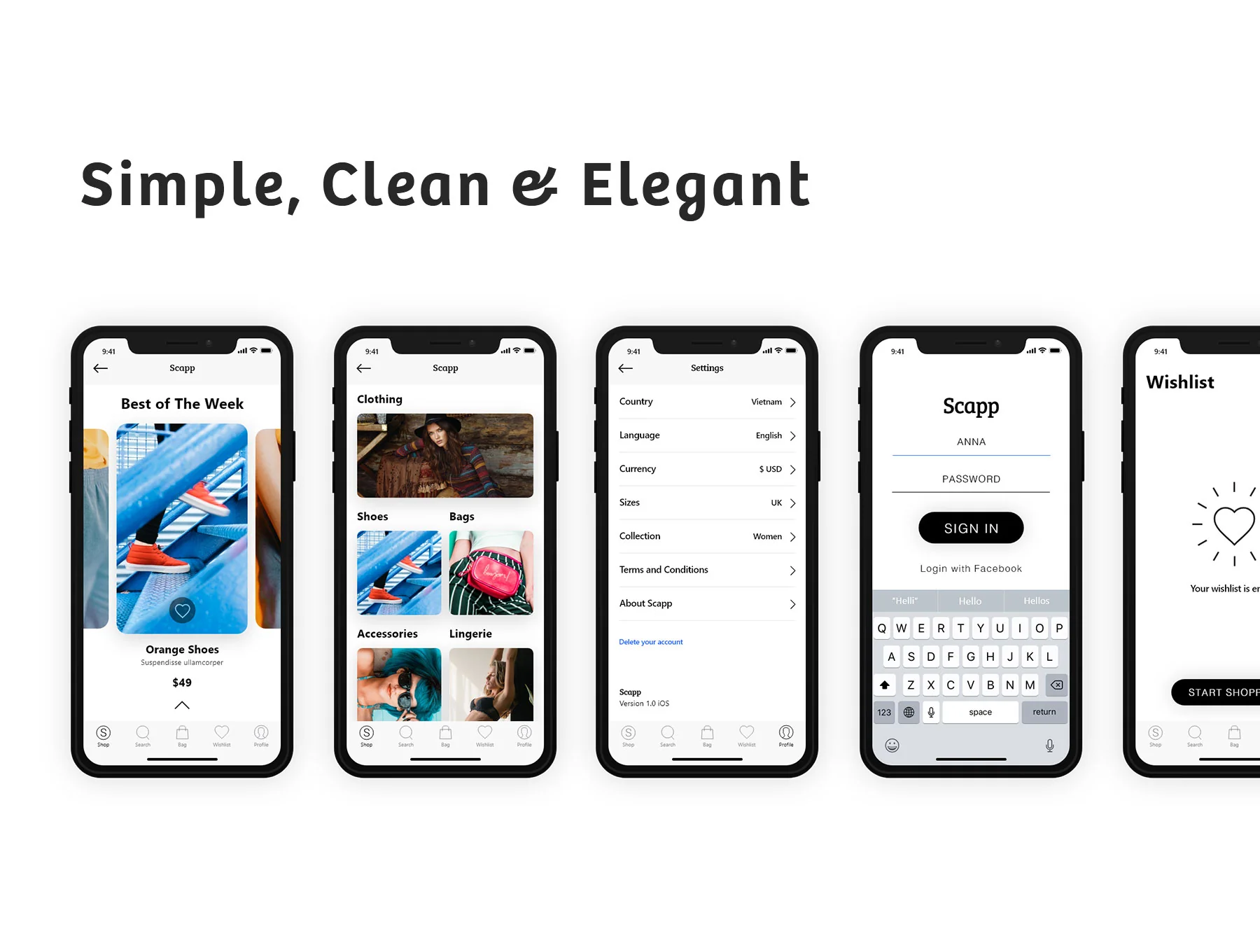 Scapp — eCommerce Premium UI Kit 3