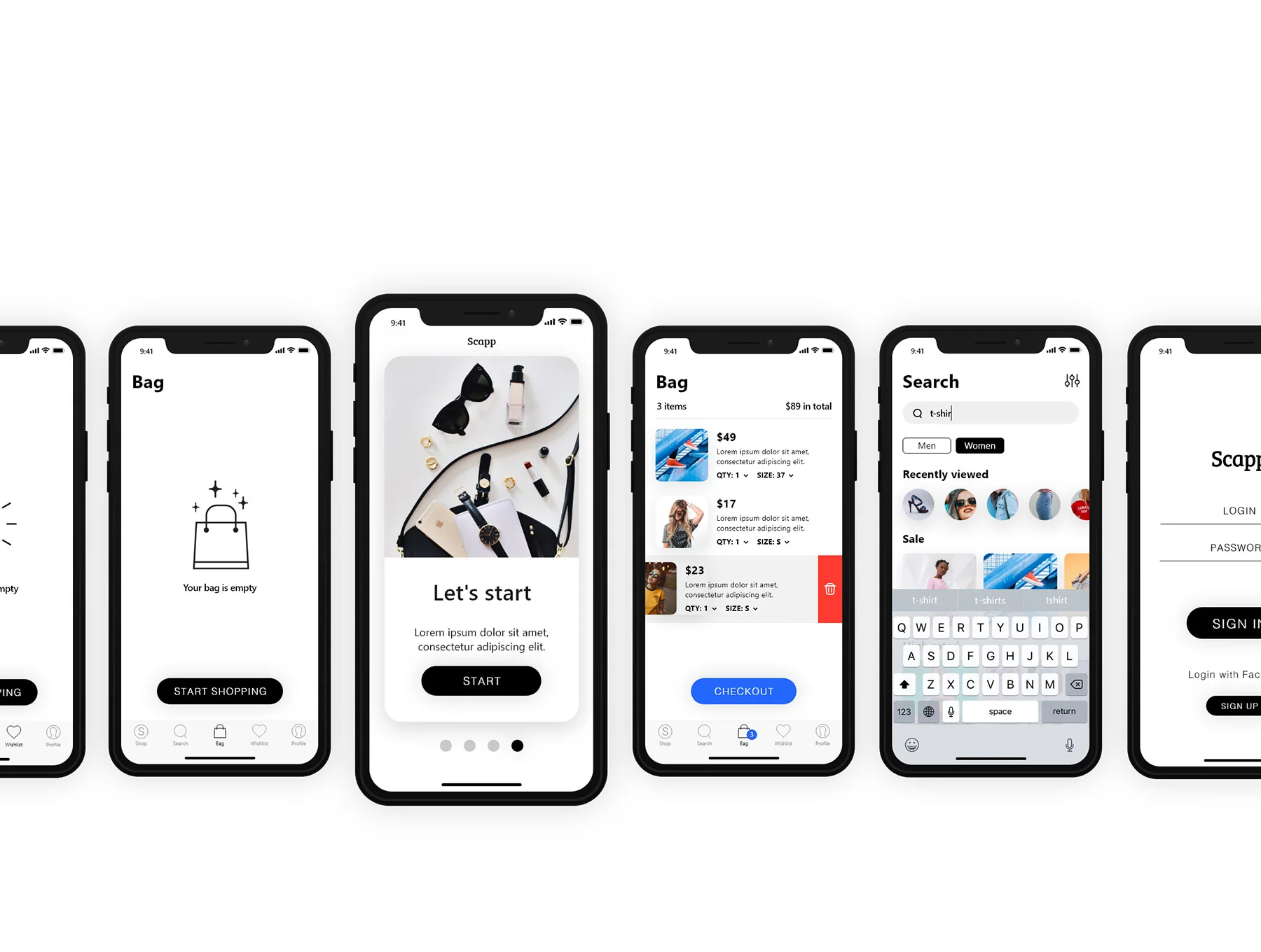 Scapp — eCommerce Premium UI Kit 4