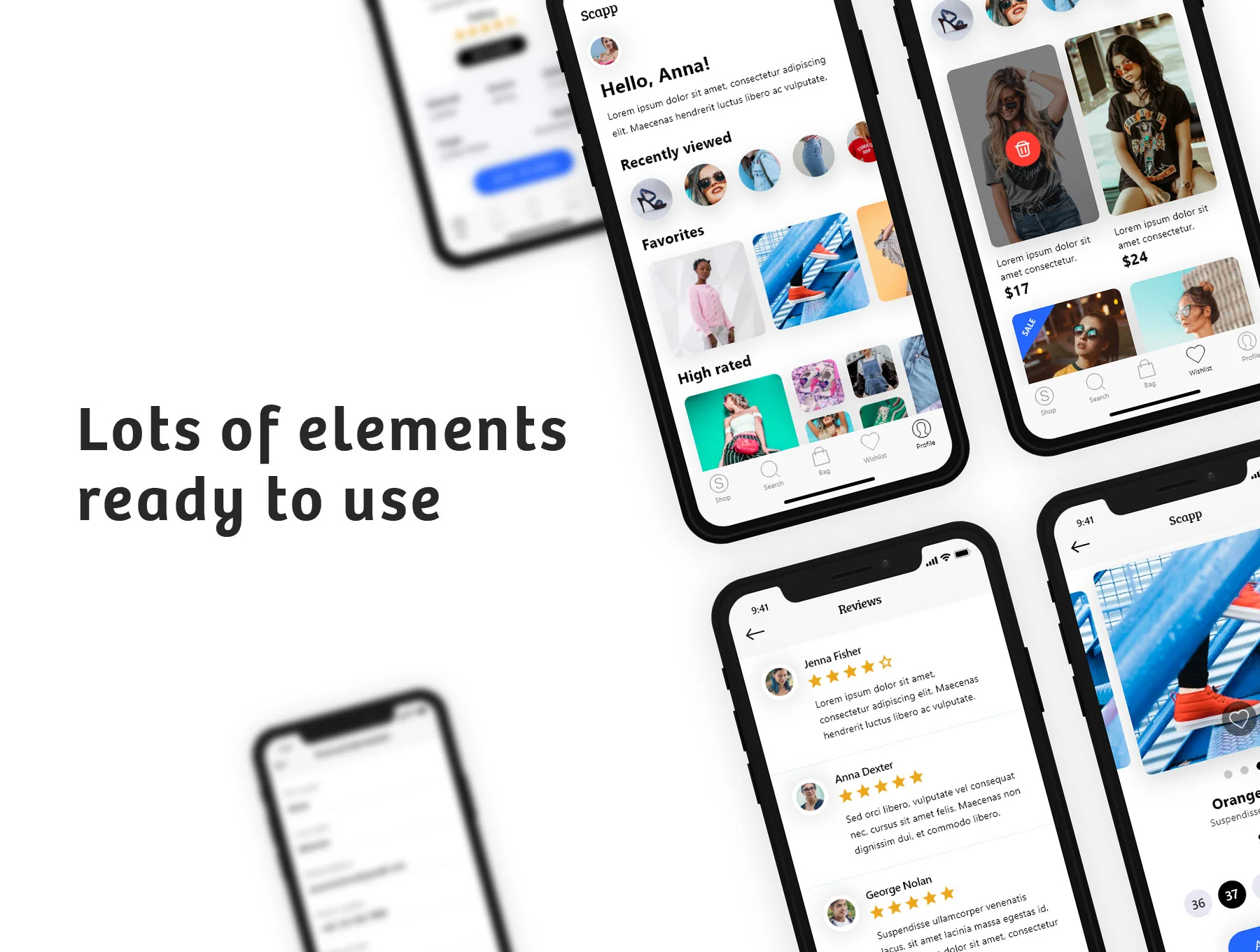 Scapp — eCommerce Premium UI Kit 5