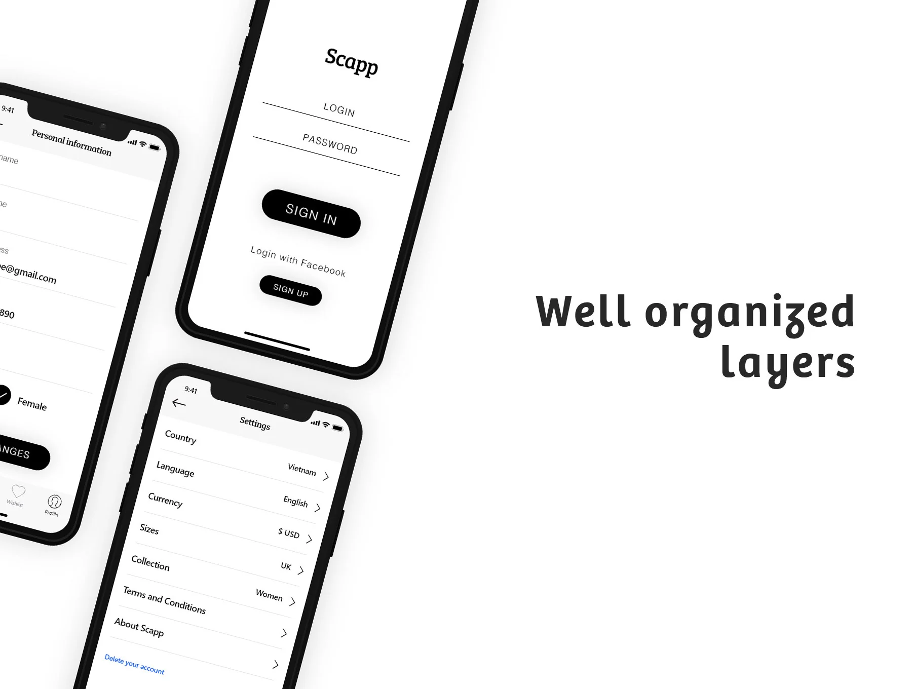 Scapp — eCommerce Premium UI Kit 6