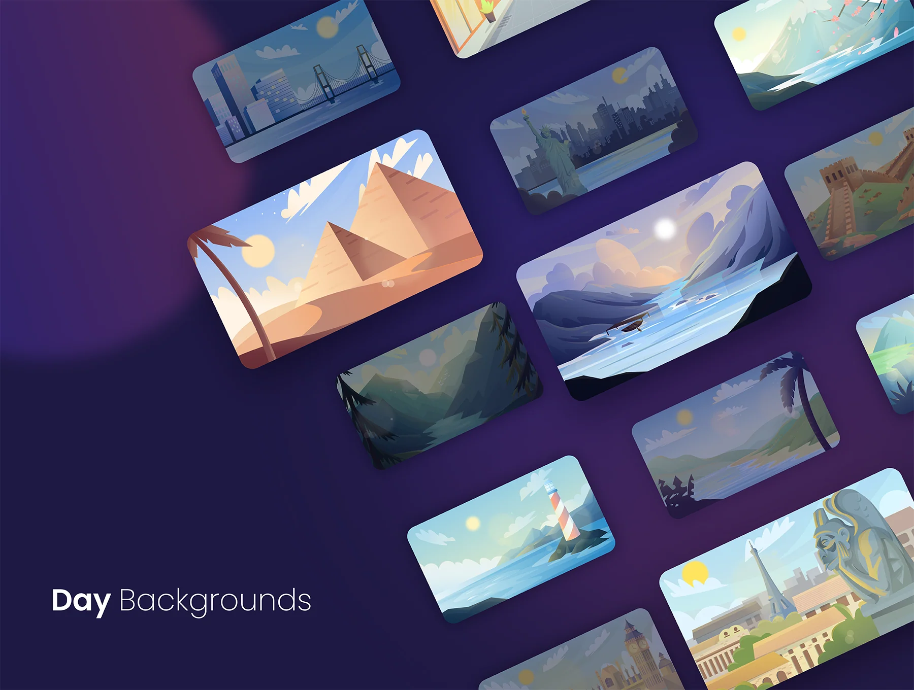 Scenic Background Illustration 3