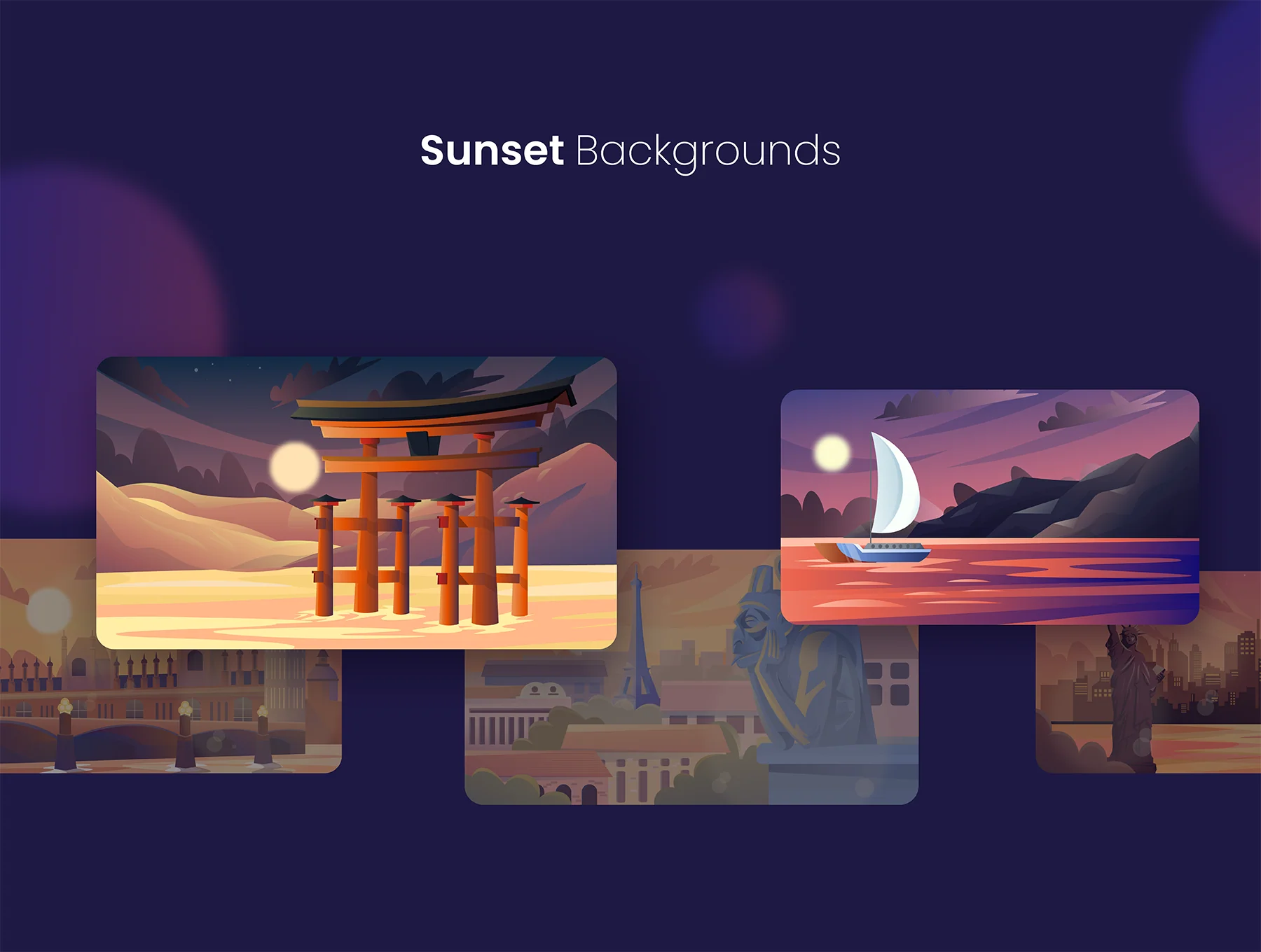 Scenic Background Illustration 4