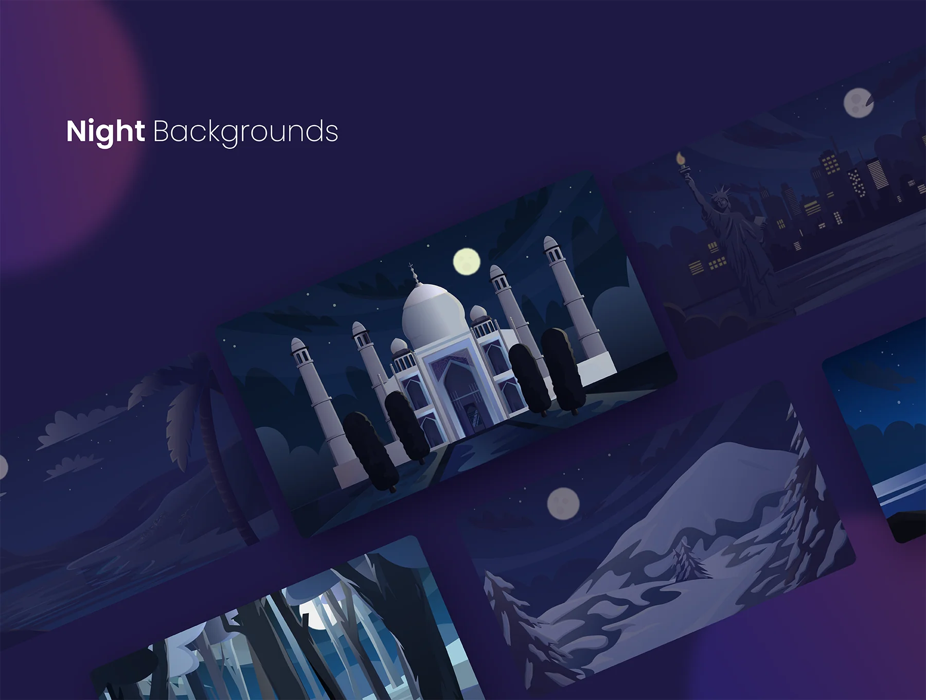 Scenic Background Illustration 5