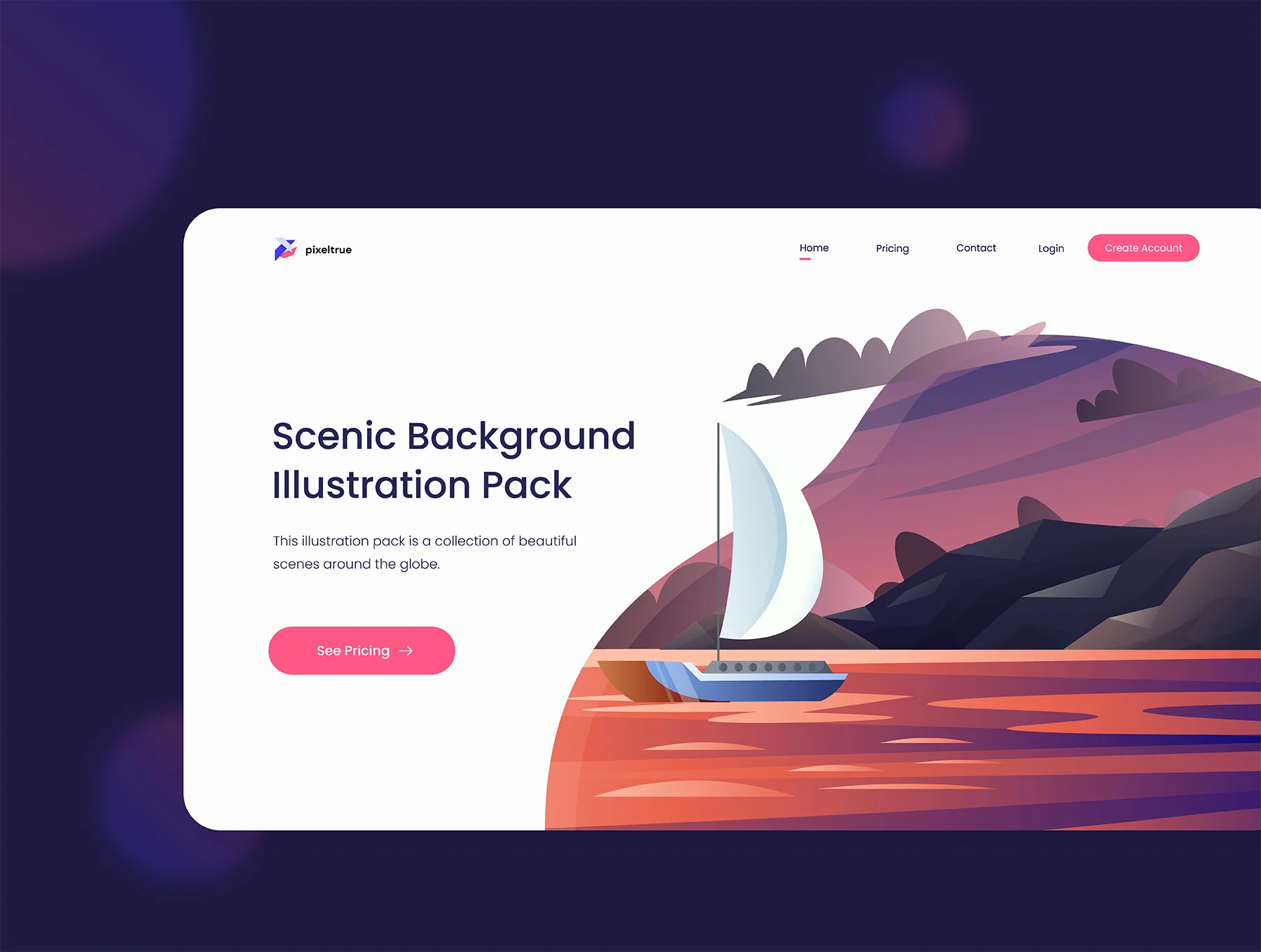 Scenic Background Illustration 6