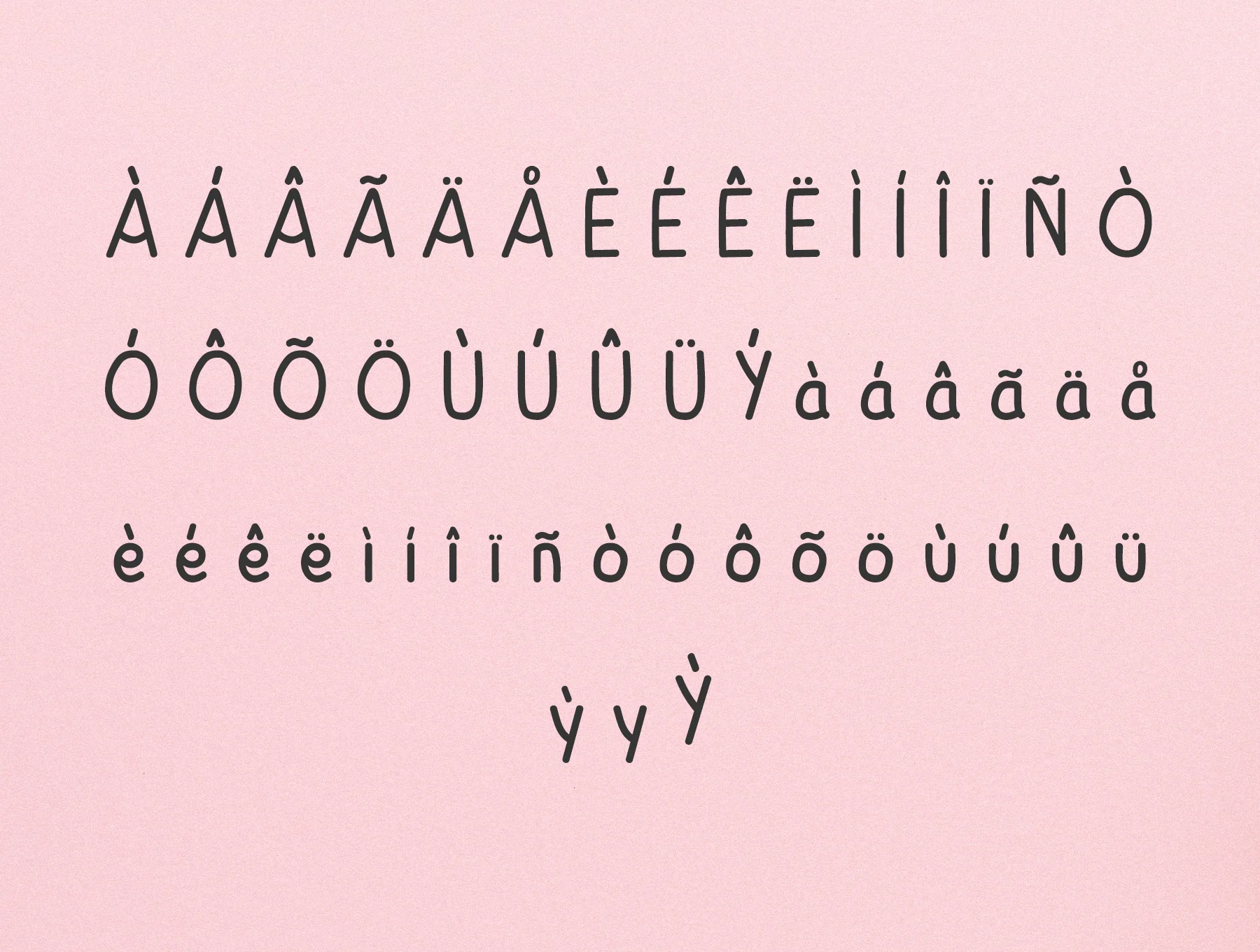 Schaden Handmade Font 9