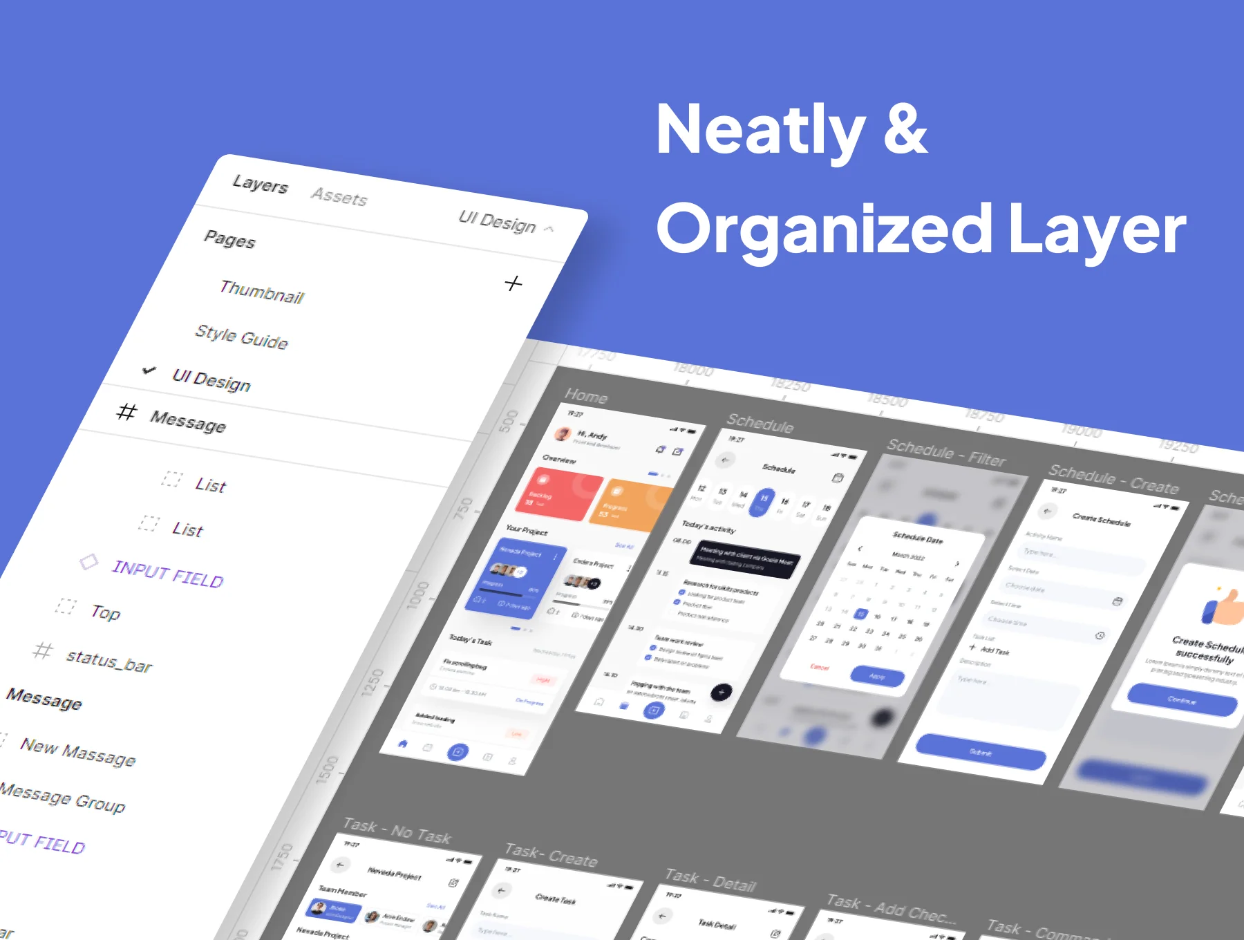 Scheduler - Task Manager App UI Kits 3