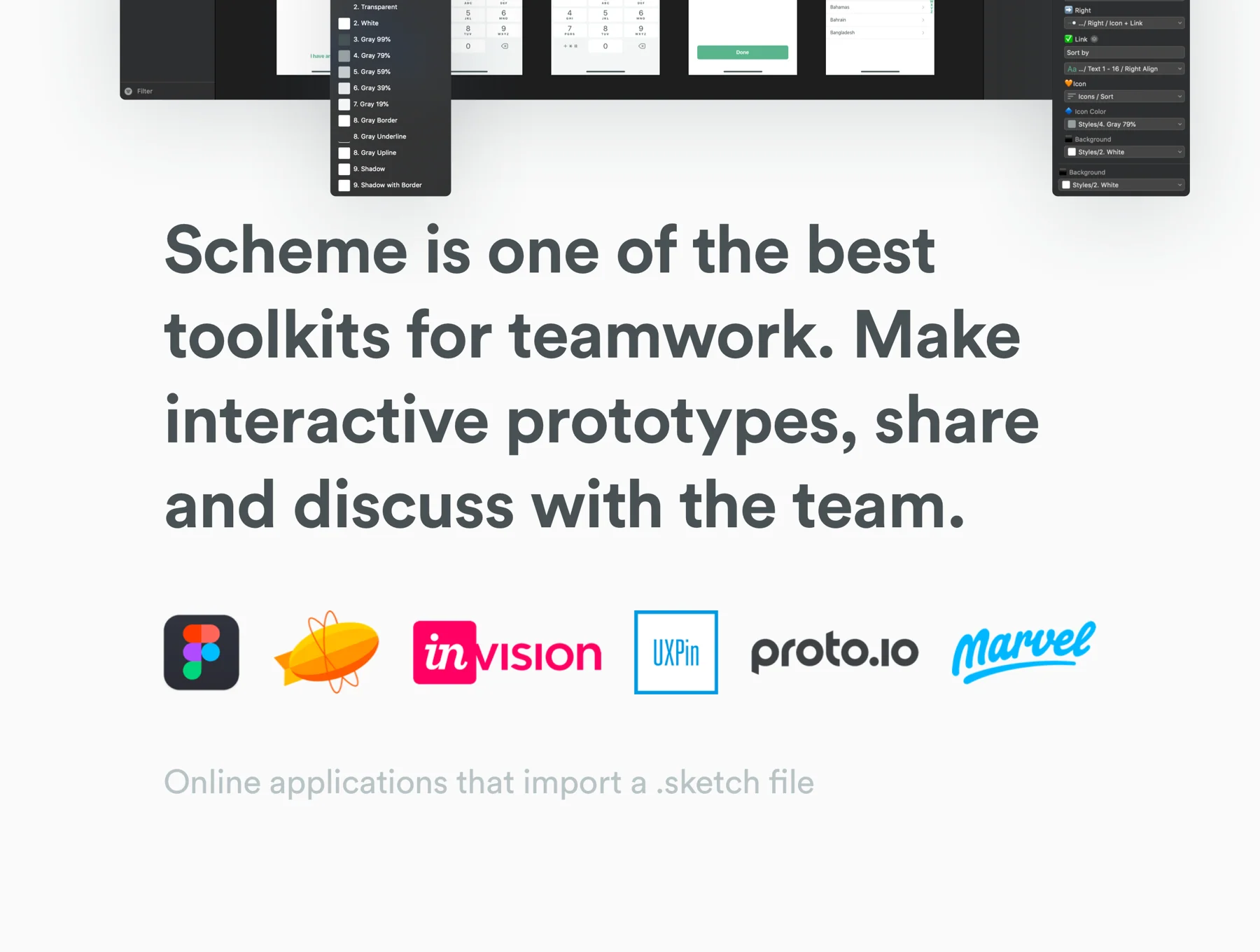 Scheme iOS Wireframe Kit 6