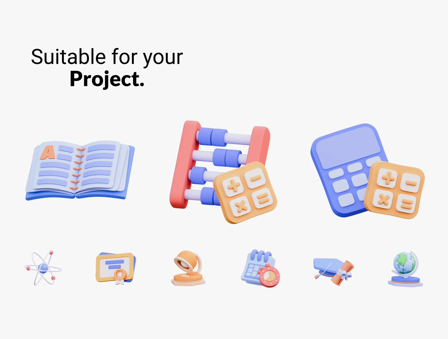 School and Education 3D Illustration 4