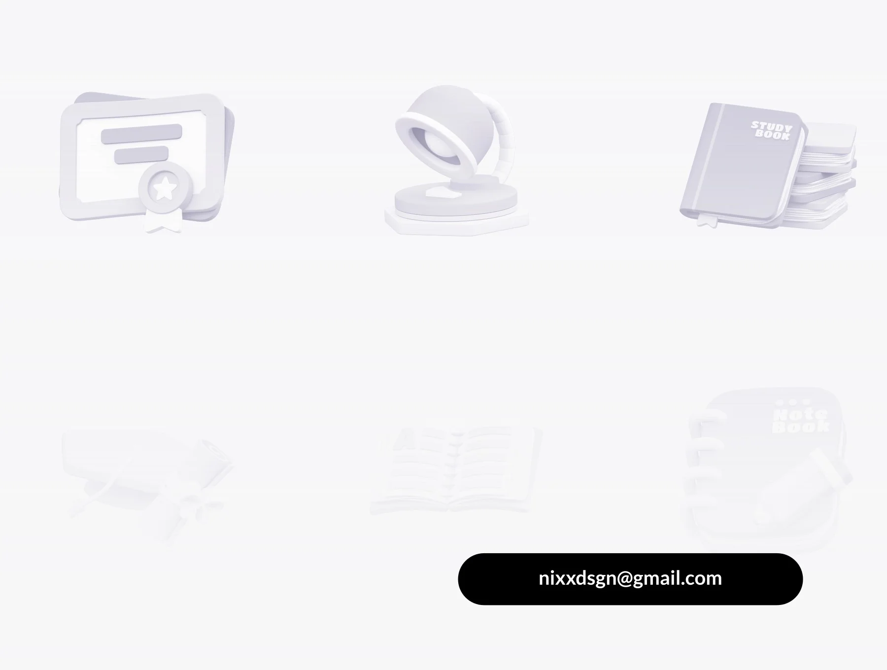 School and Education 3D Illustration 6