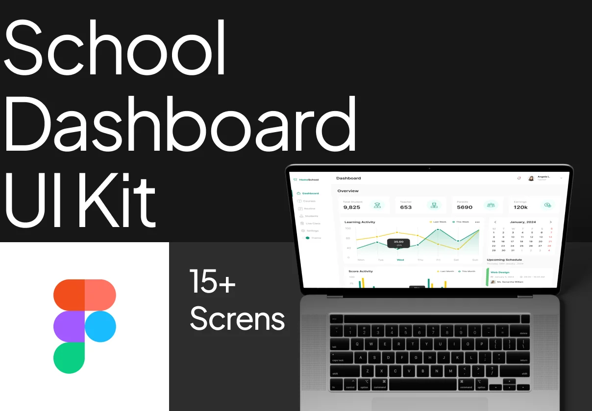 School Dashboard UI Kit