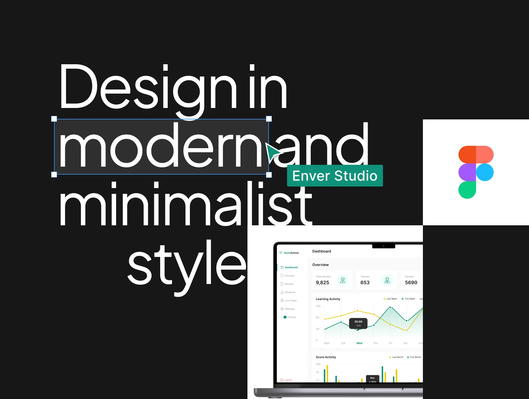 School Dashboard UI Kit 2