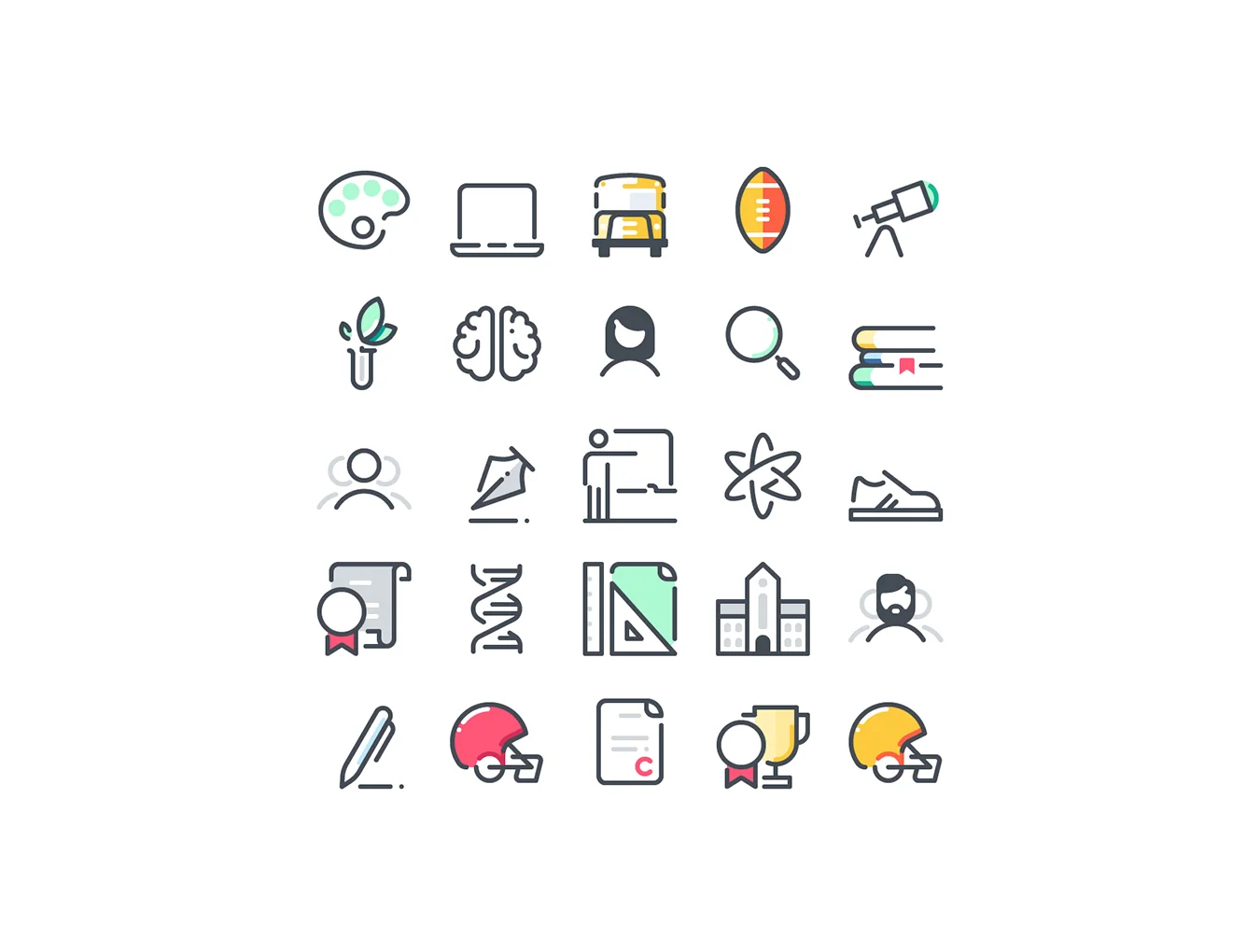 School Icons 5