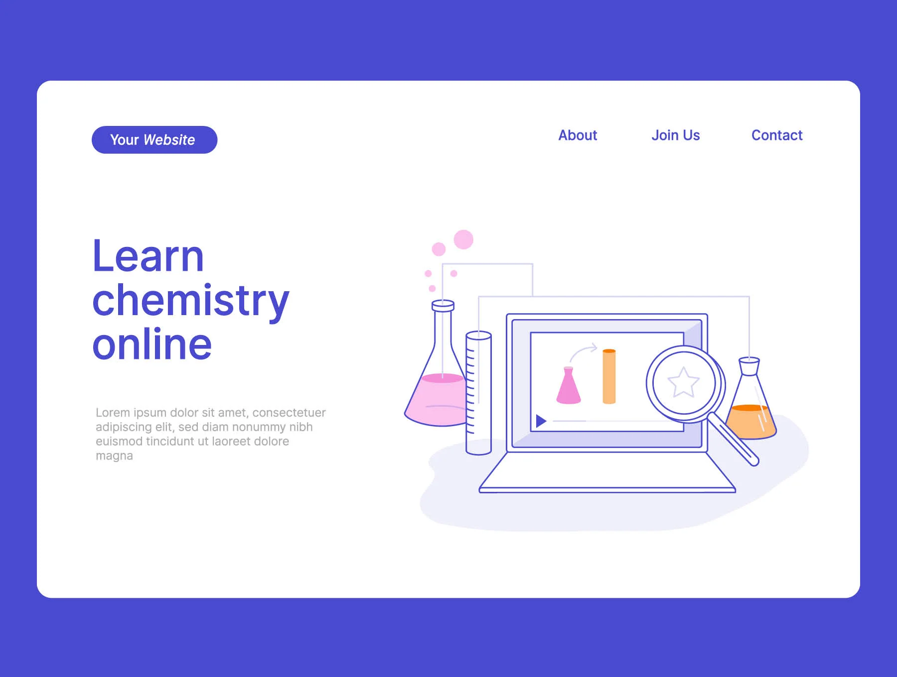 School & Online Education Illustrations 2