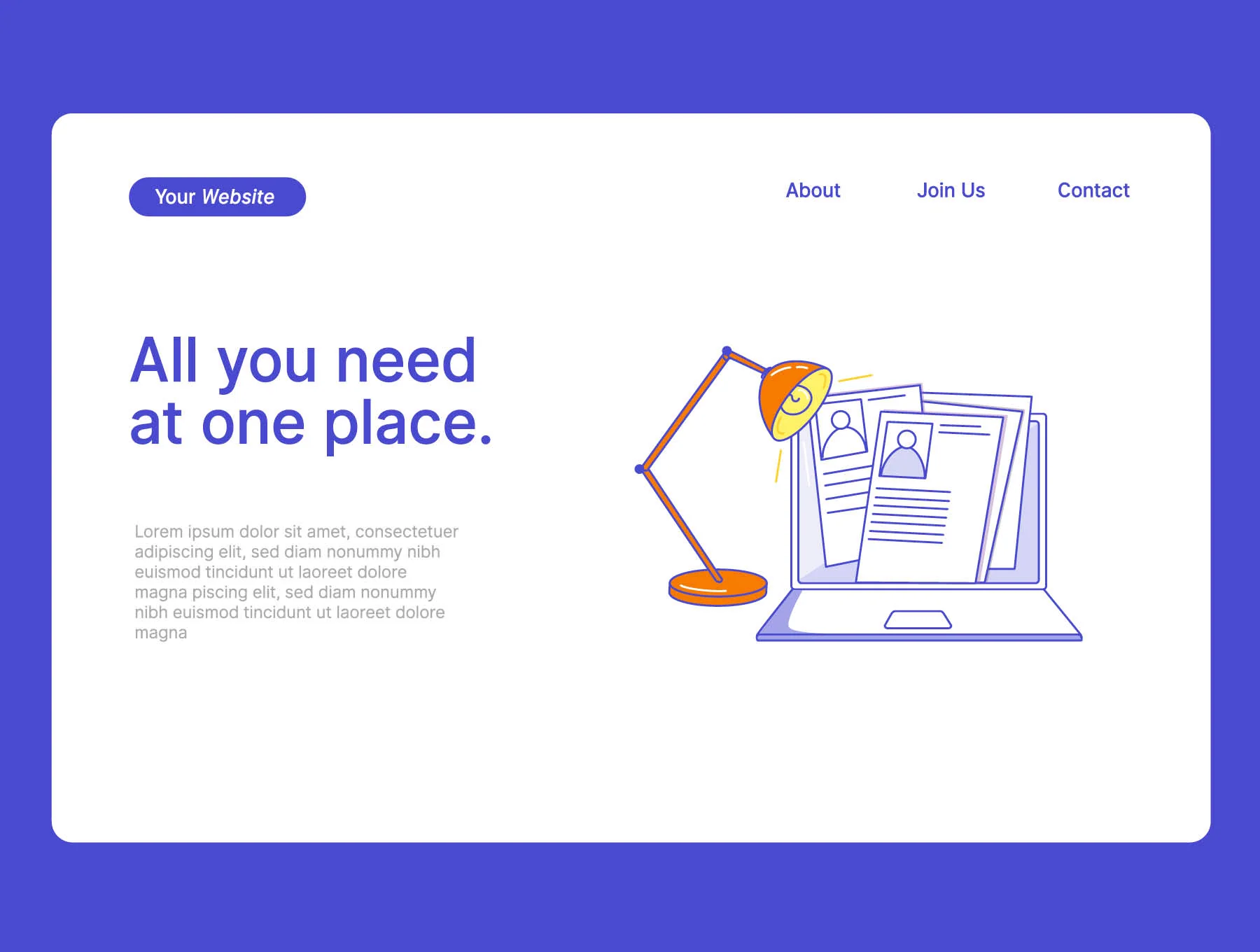 School & Online Education Illustrations 3