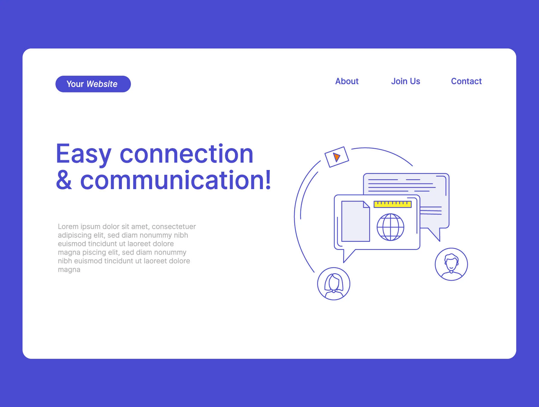 School & Online Education Illustrations 4
