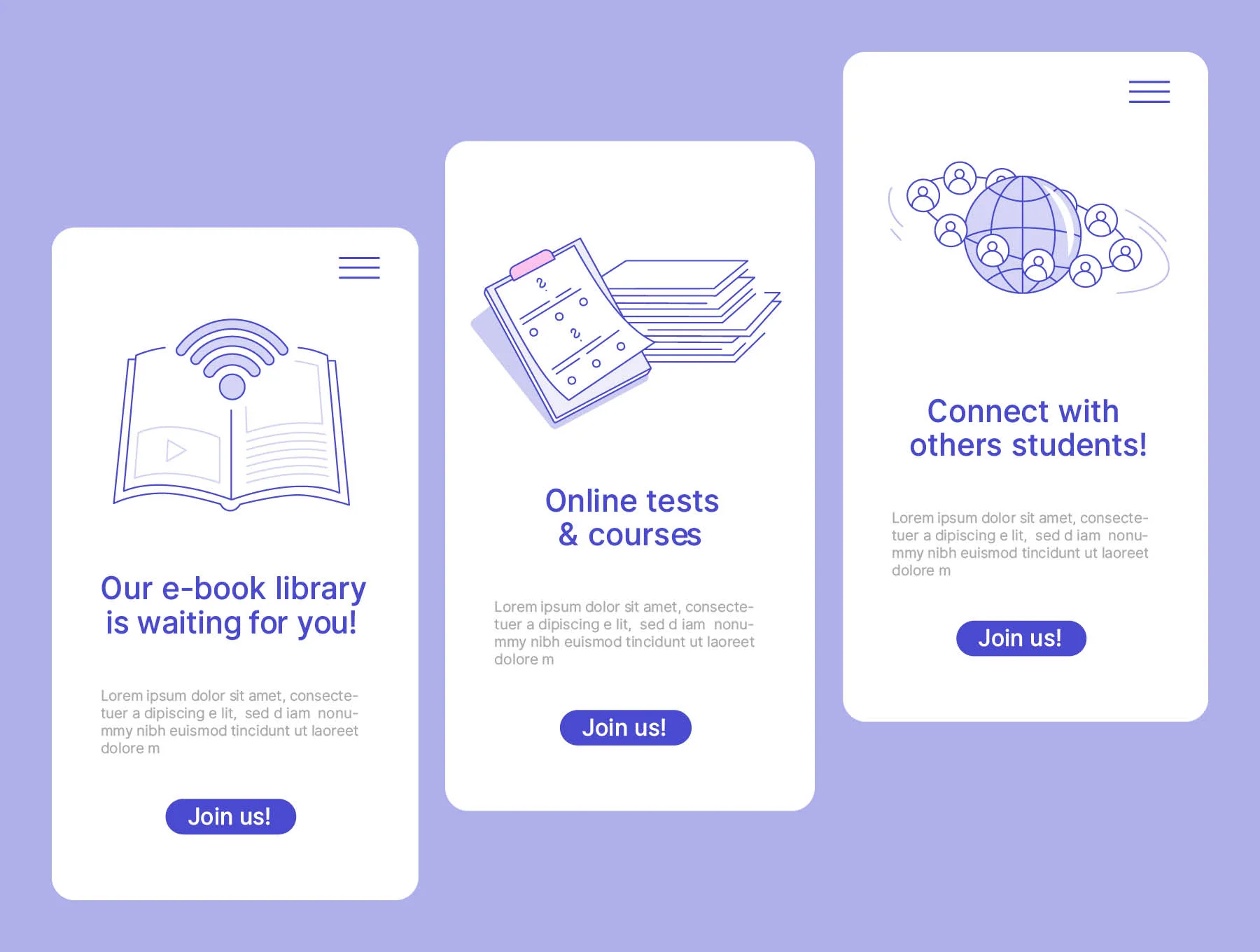 School & Online Education Illustrations 7