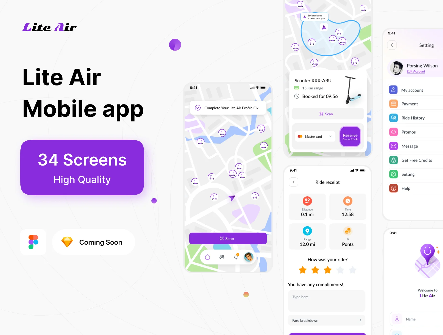 Scooter booking app