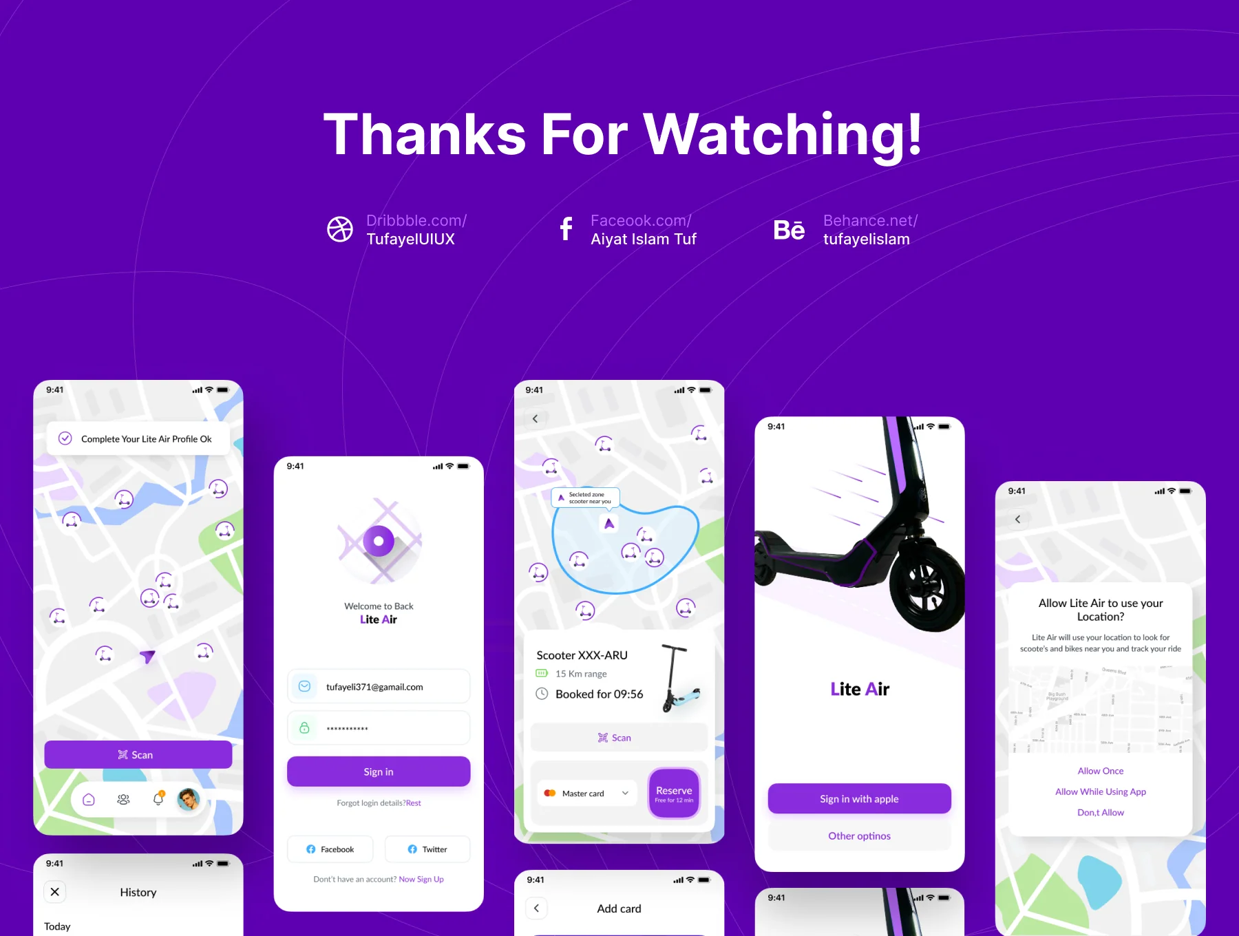 Scooter booking app 6