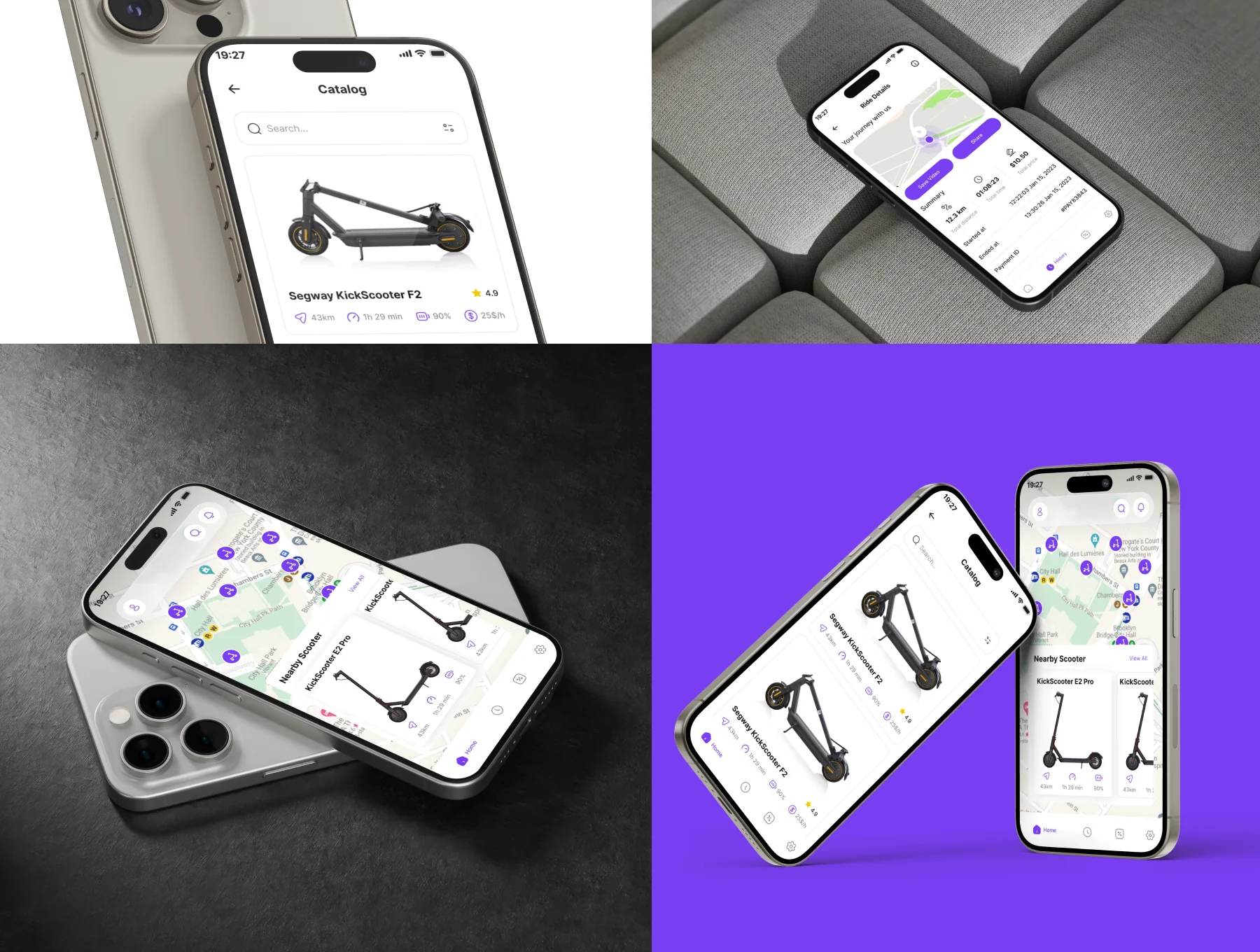 Scooter Rent App UI Kit 7