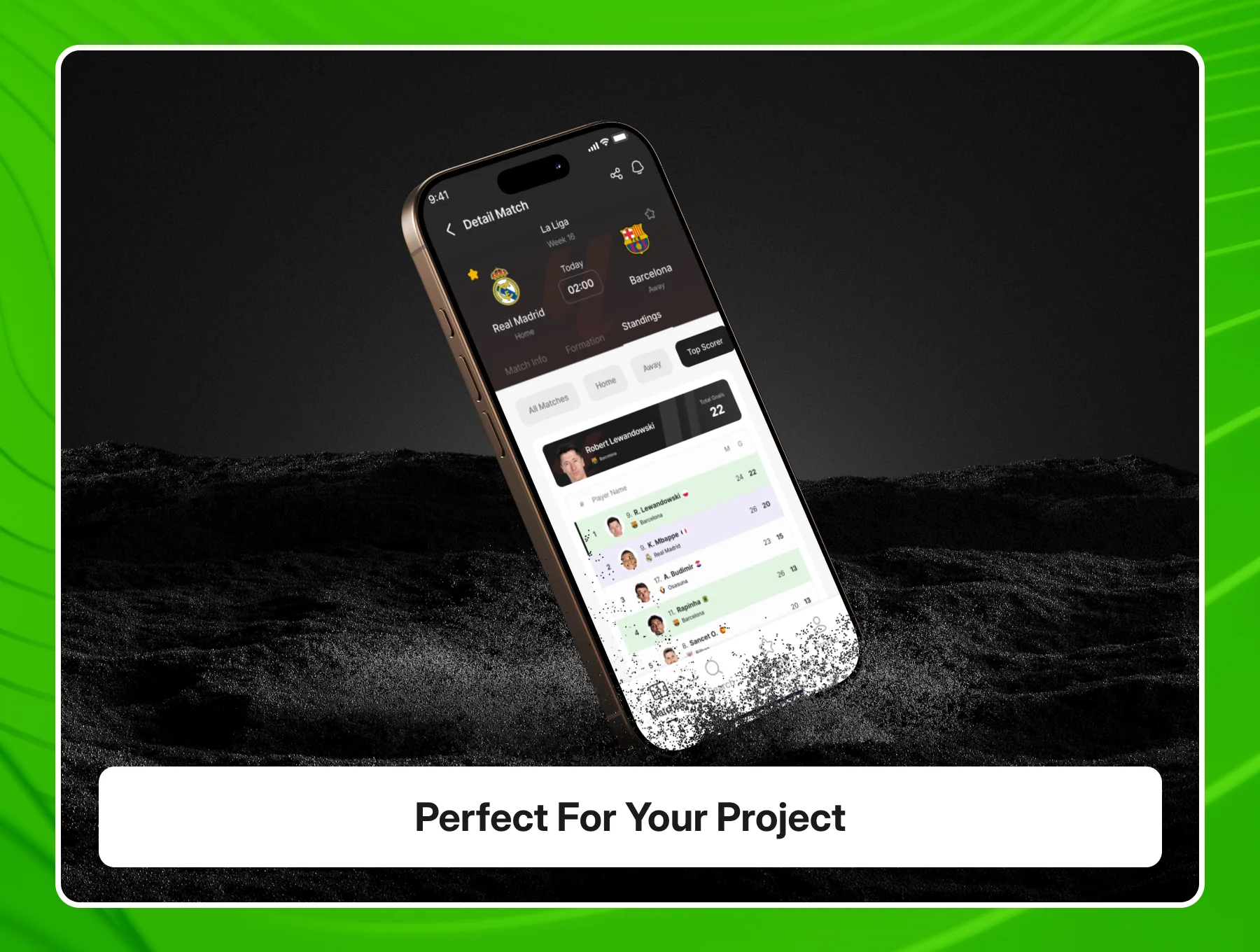 ScoreGoal - Live Score Sport App UI Kit 5