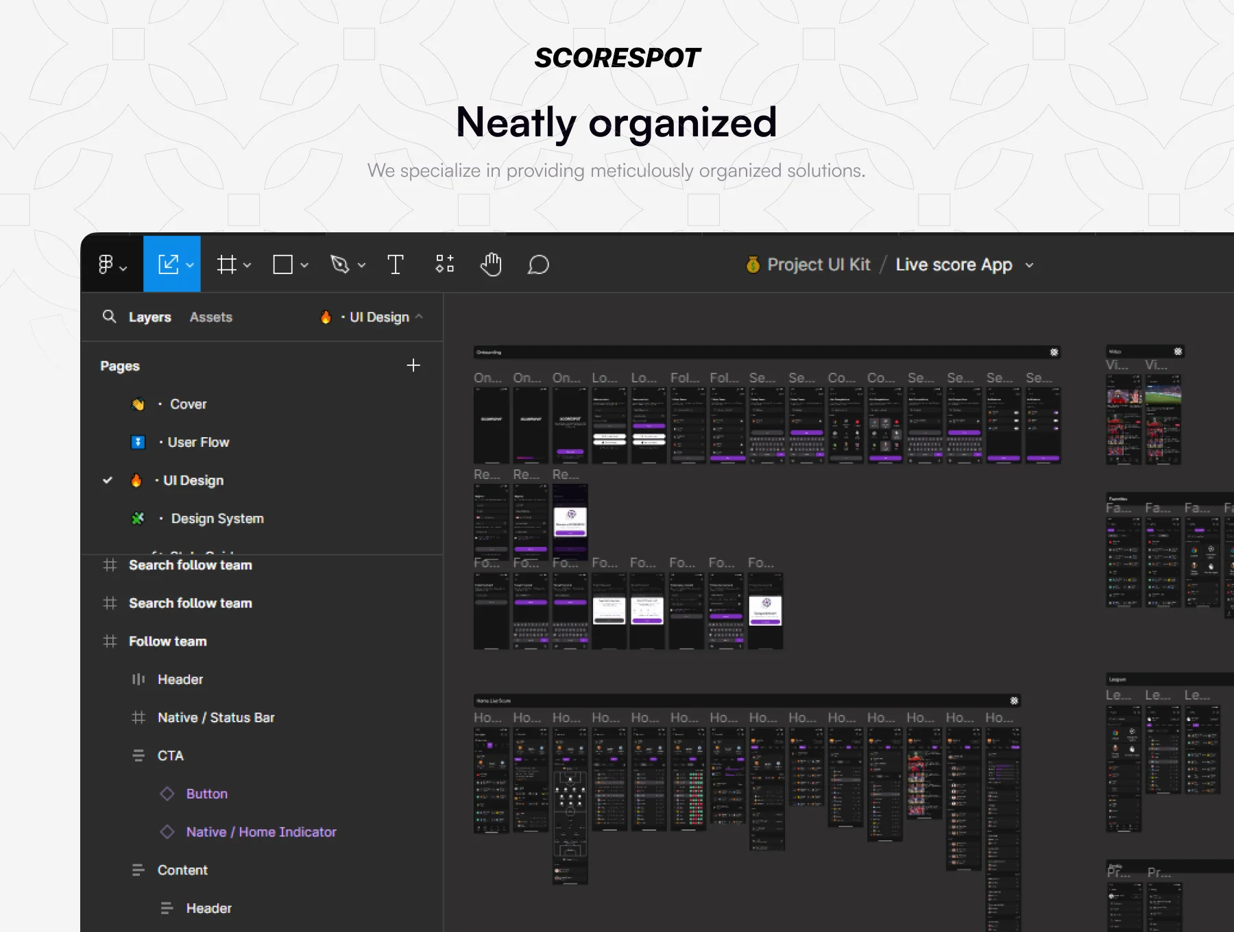 SCORESPOT - Live Score UI Kit 5