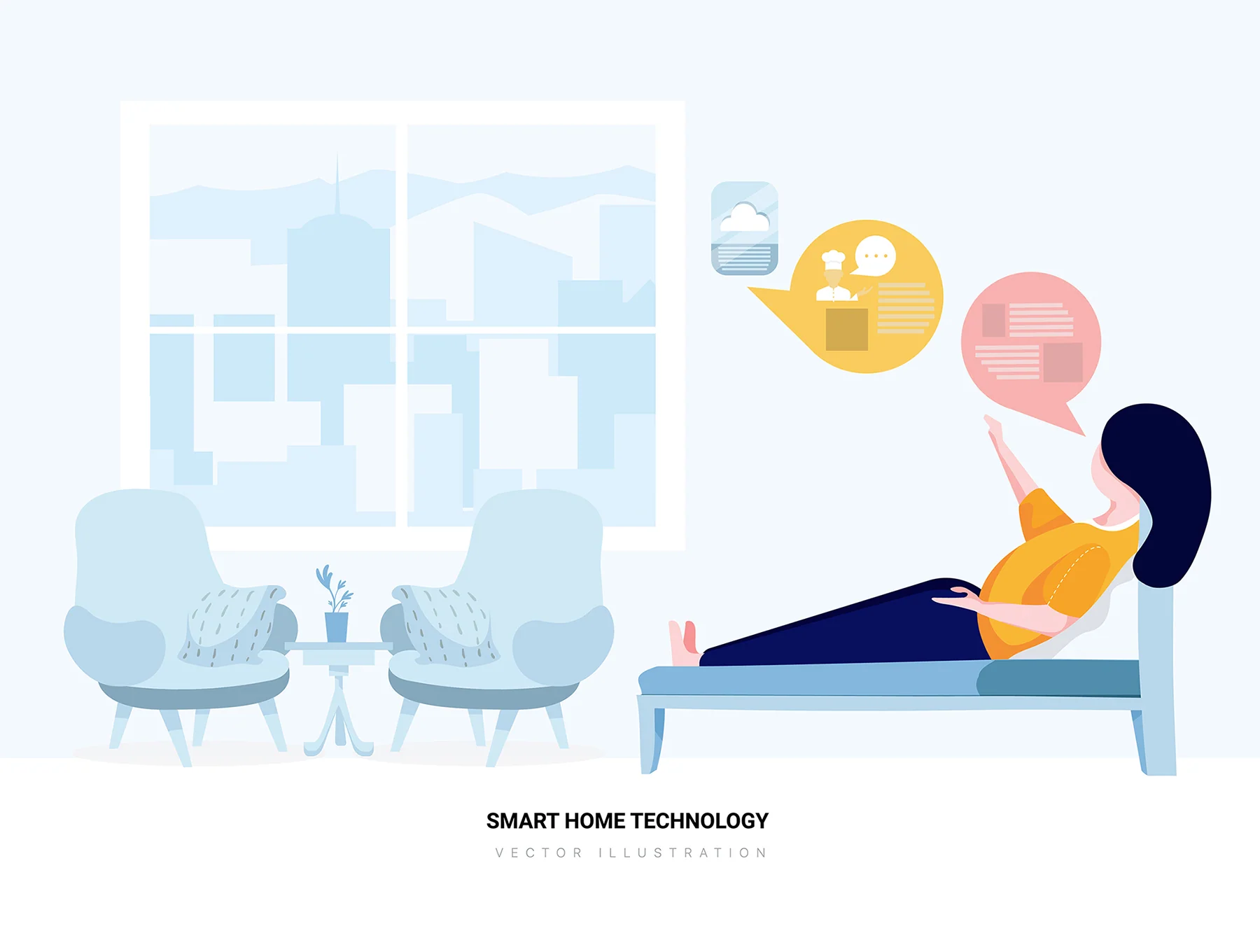 Scorpius - Smart Home Technology Vector Scenes 9