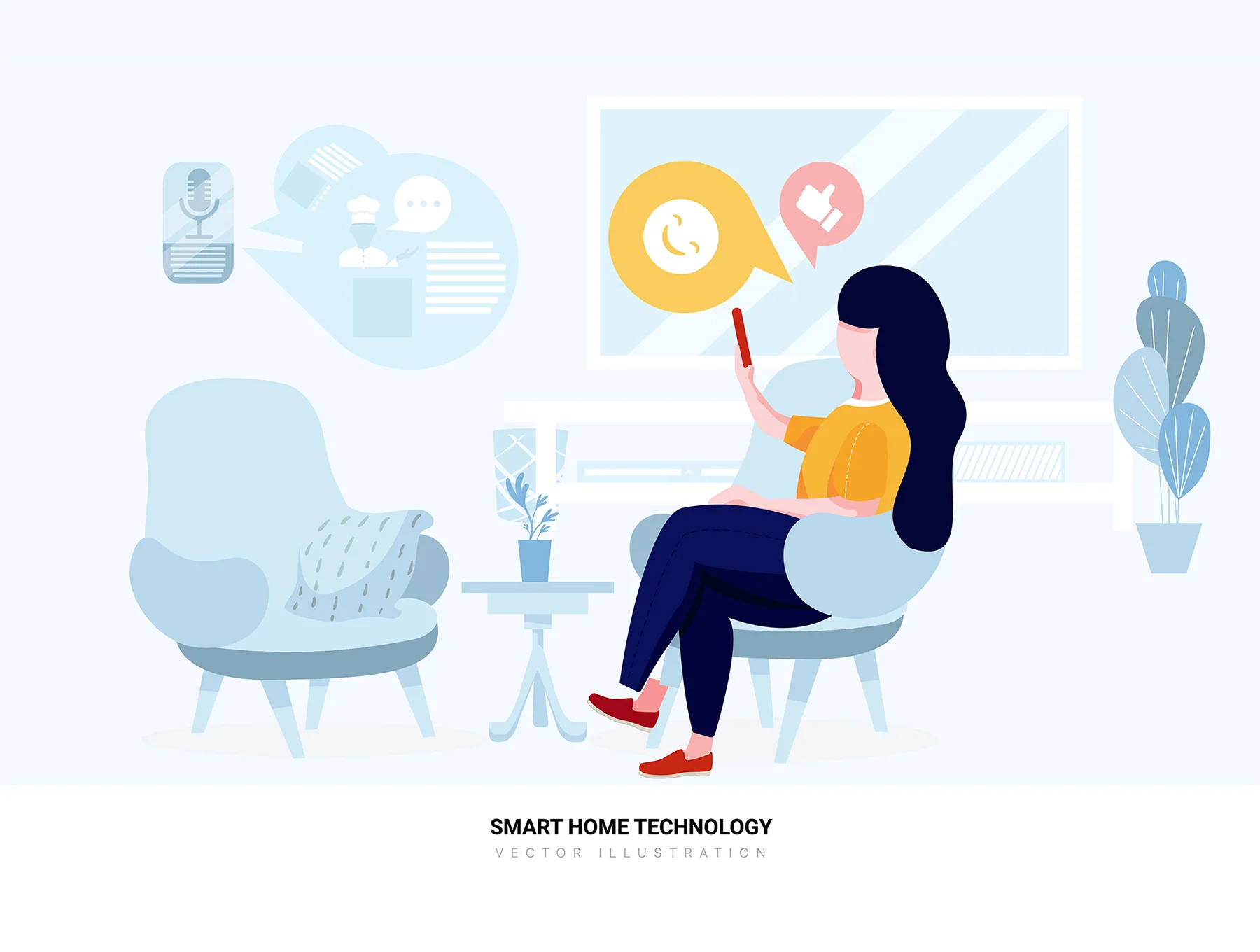 Scorpius - Smart Home Technology Vector Scenes 5