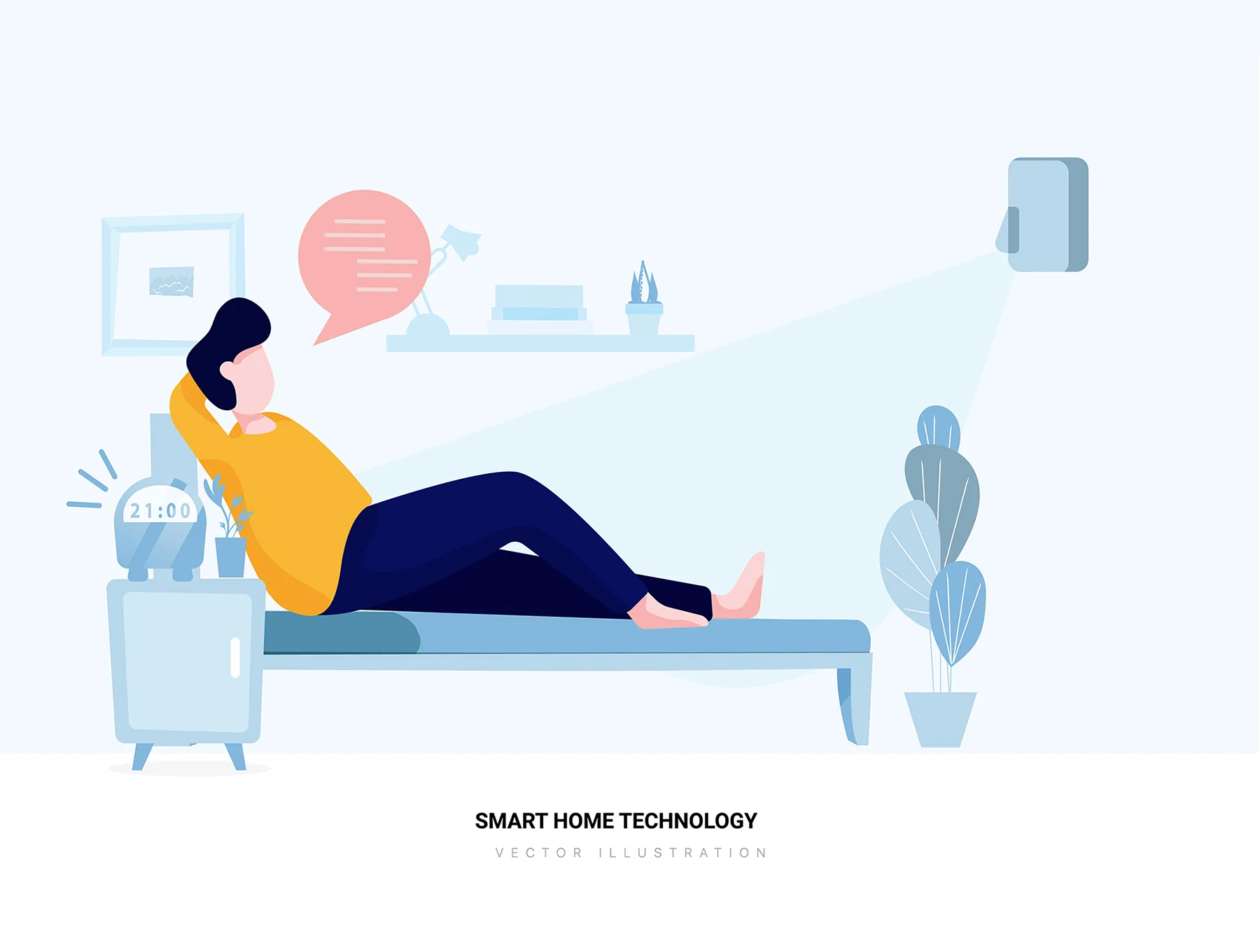 Scorpius - Smart Home Technology Vector Scenes 7