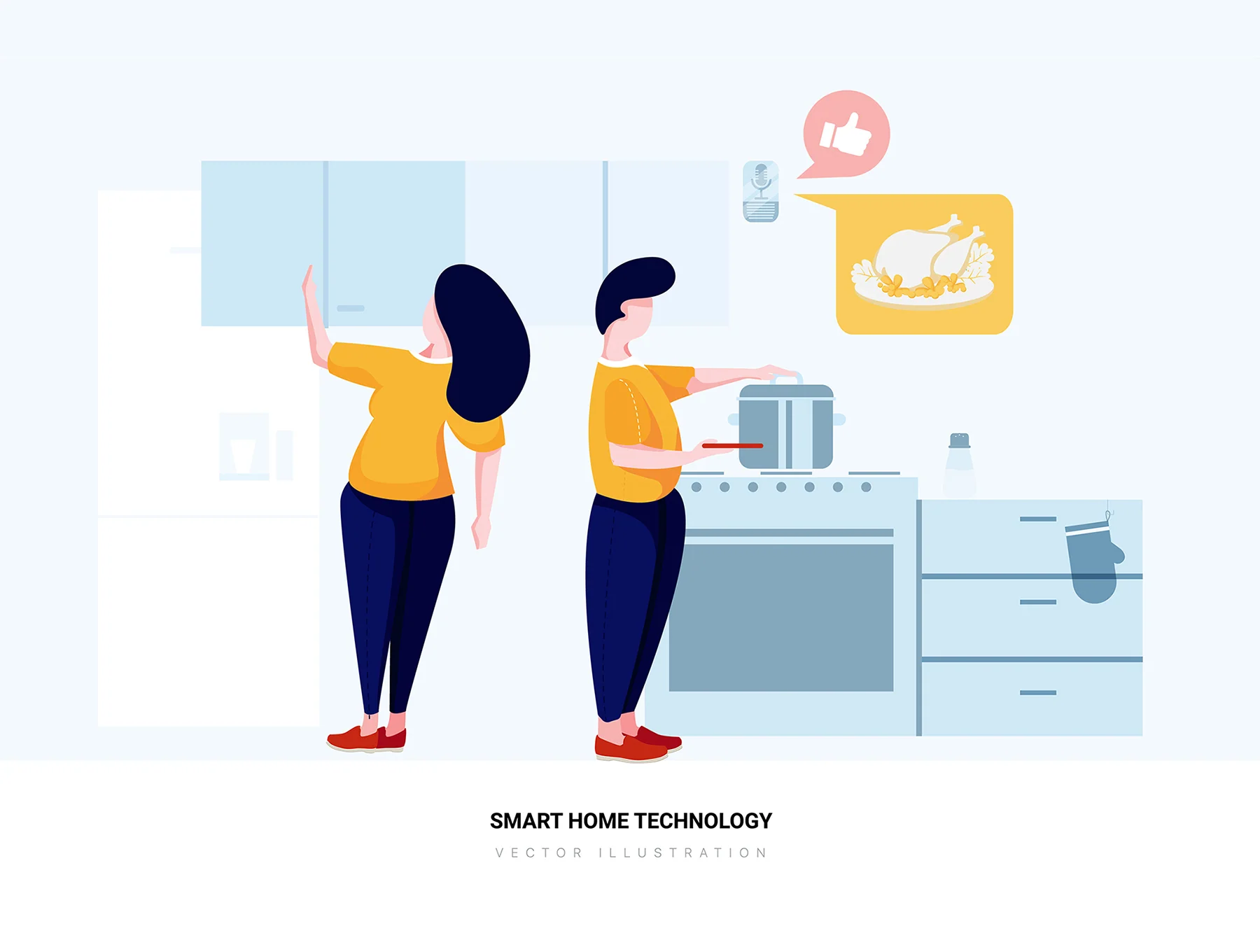 Scorpius - Smart Home Technology Vector Scenes 8