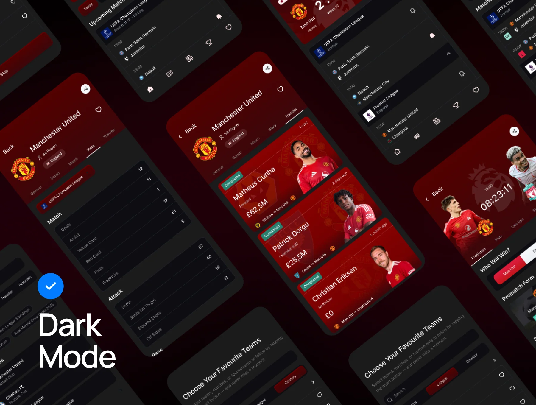 Scory - Live Football Scores Mobile Apps UI KIT 6