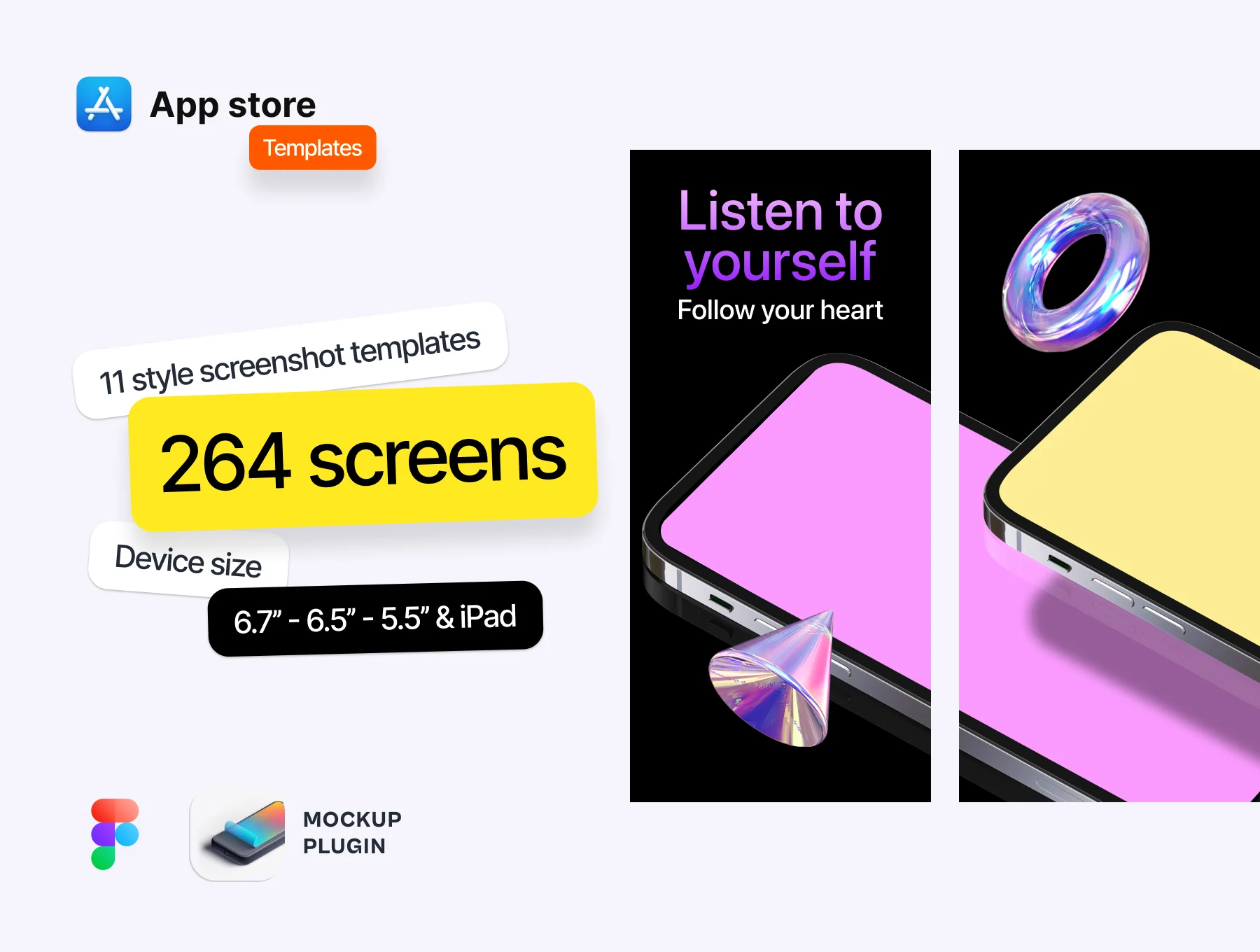 Screenshot Templates for app store