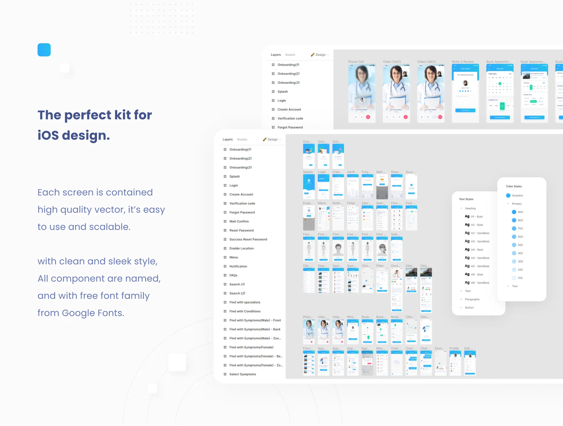 Seanic - Find Clinic App UI Kit 3
