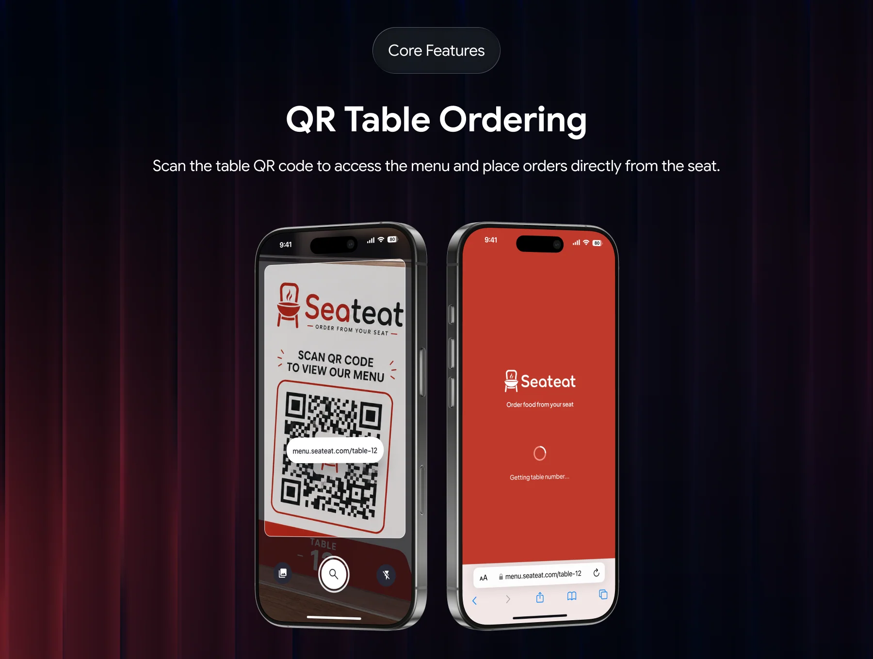 Seateat - QR Table Ordering For Restaurant UI Kit 4