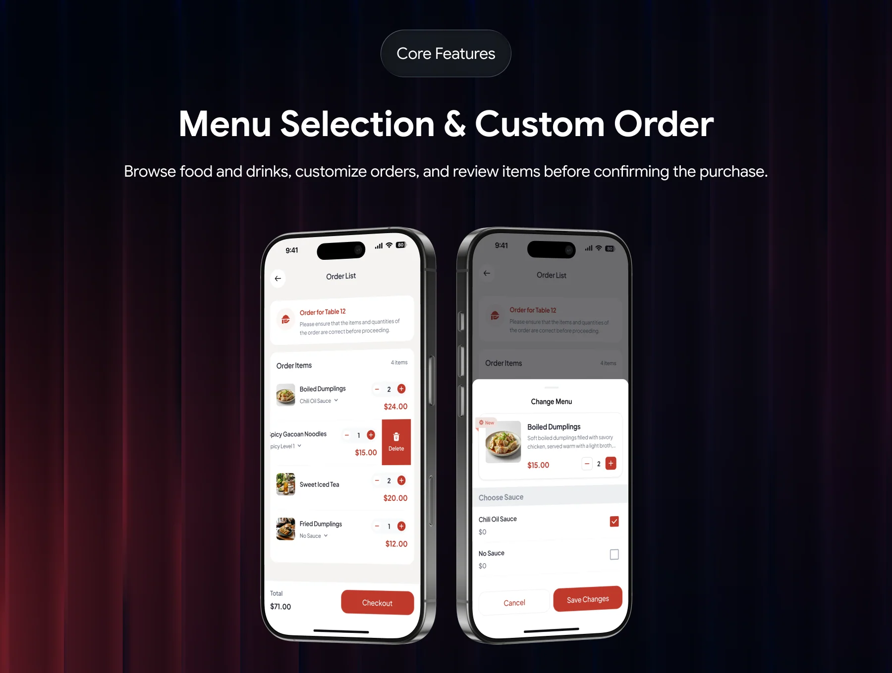 Seateat - QR Table Ordering For Restaurant UI Kit 5