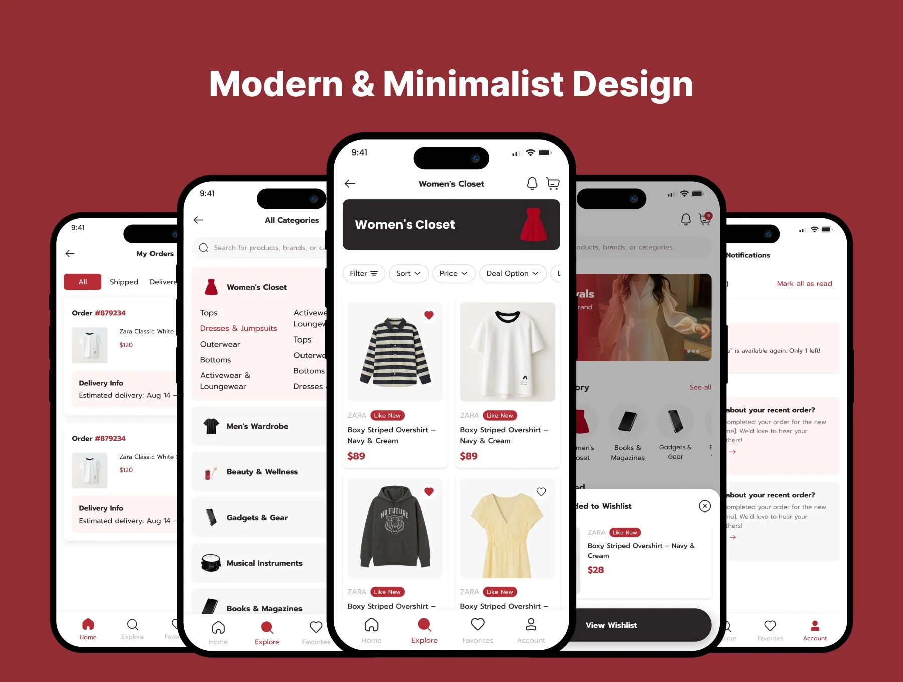 Sechond - Preloved Marketplace App UI Kit 4