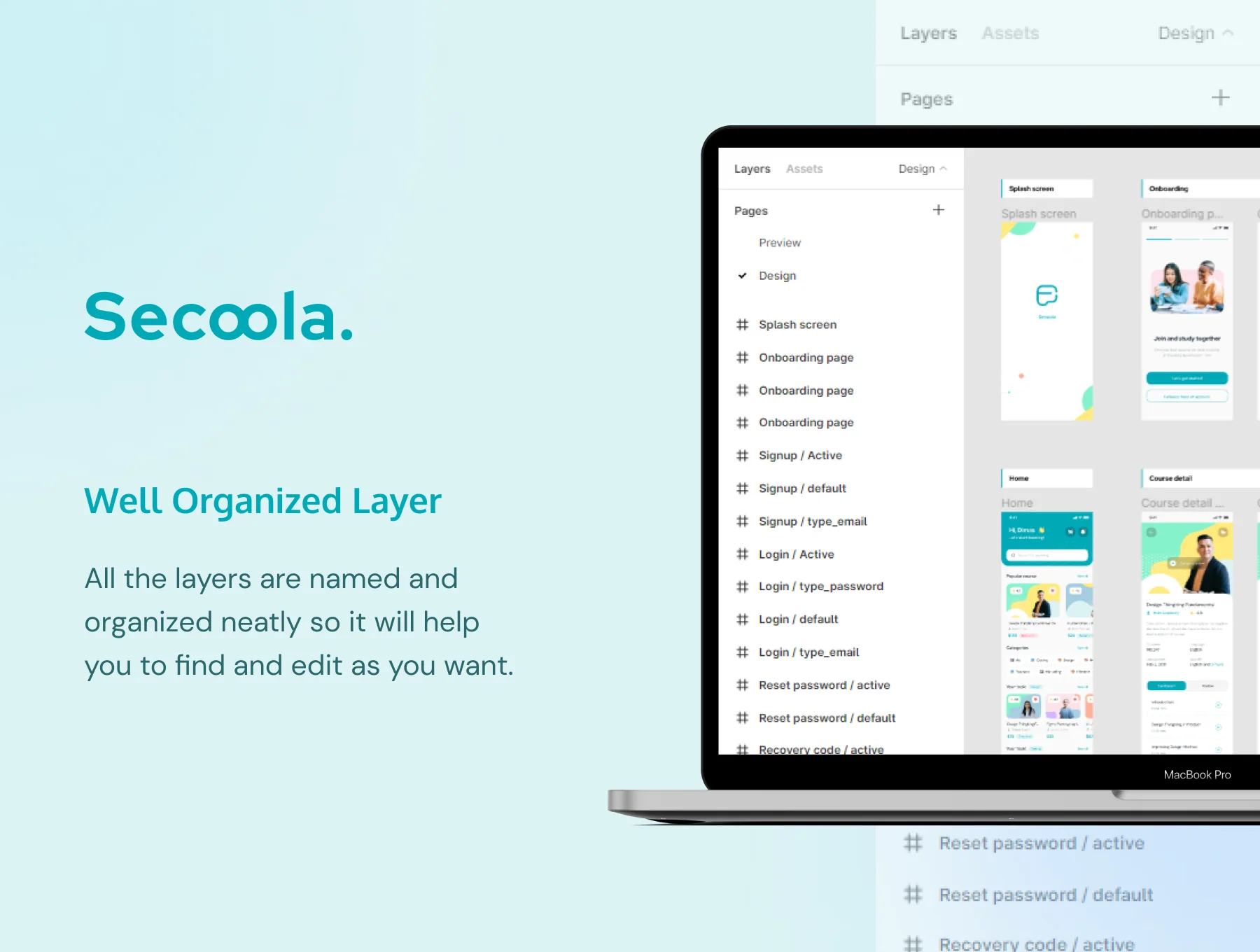 Secoola - Course Mobile Apps UI KIT 5
