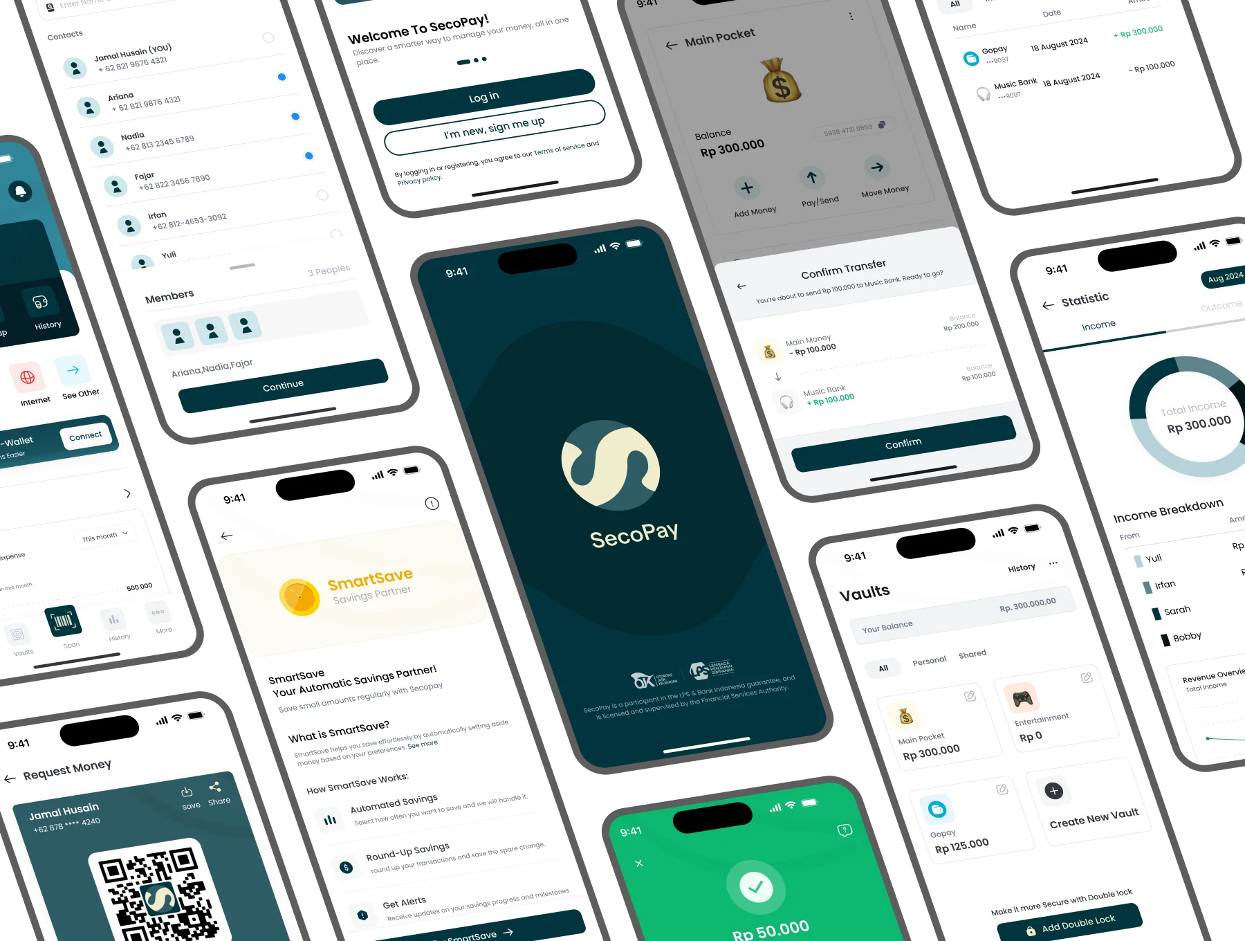 SecoPay: Smart Management e-Wallet App UI KIT 5