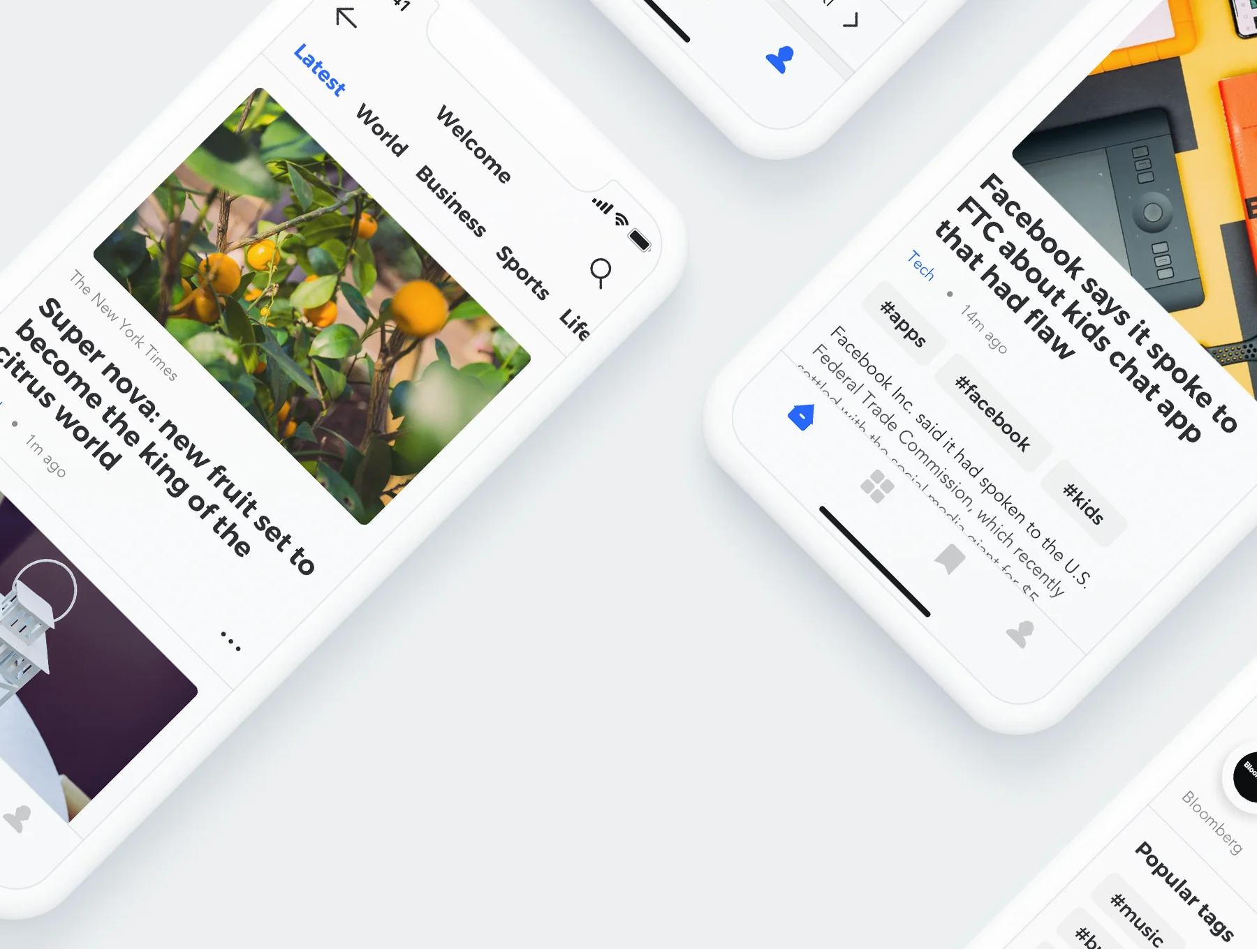 Sector UI Kit. News 3