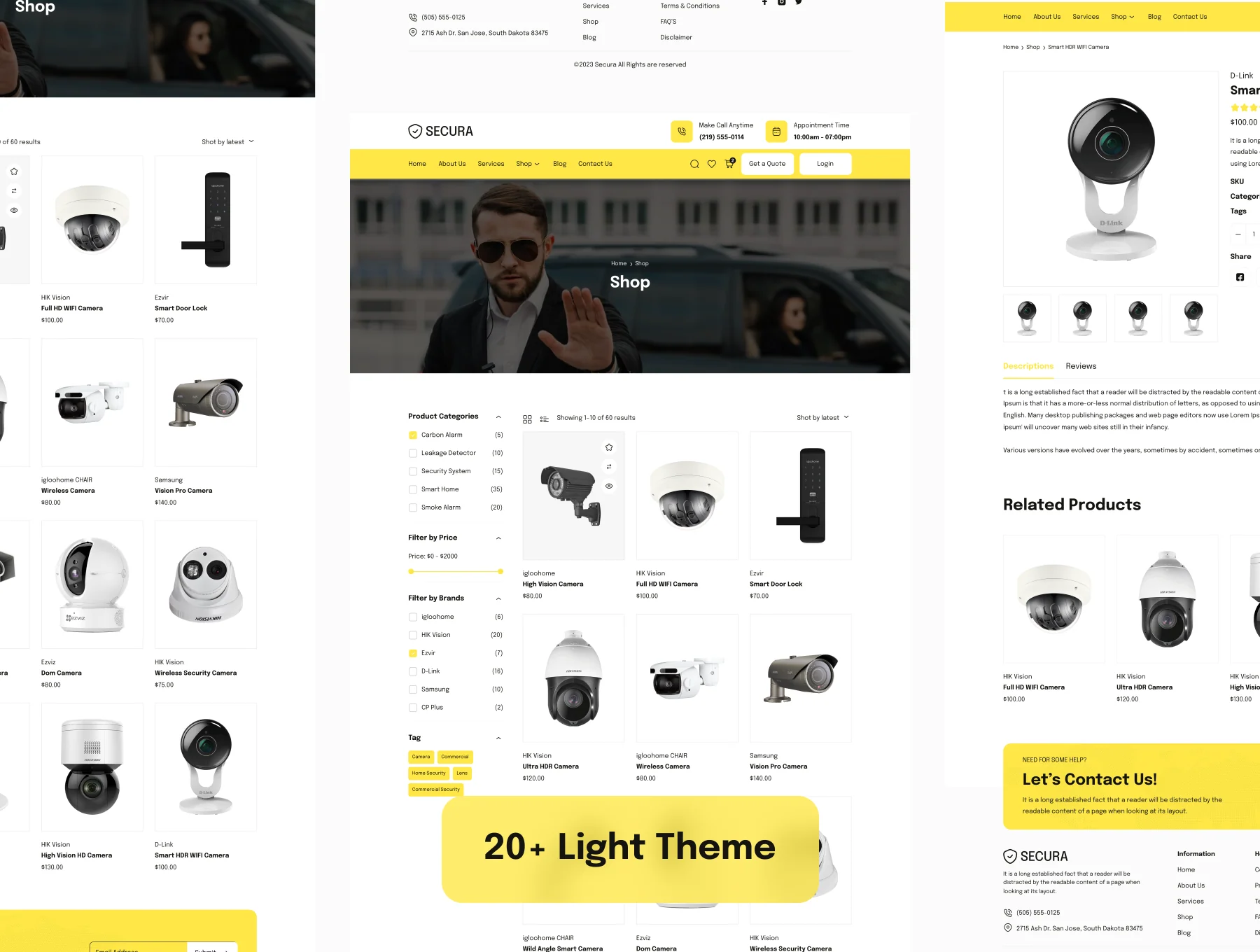Security Agency Web UI Kit 7